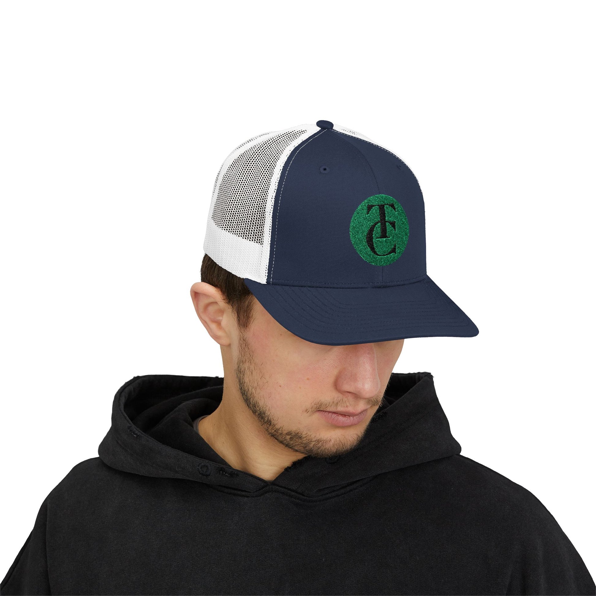 Sparkling Green Logo Snapback Trucker Cap - Ideal for Outdoor Adventures, Casual Outfits, and Unique Gifts, Stylish Baseball Hat, [...] - THE CATCH