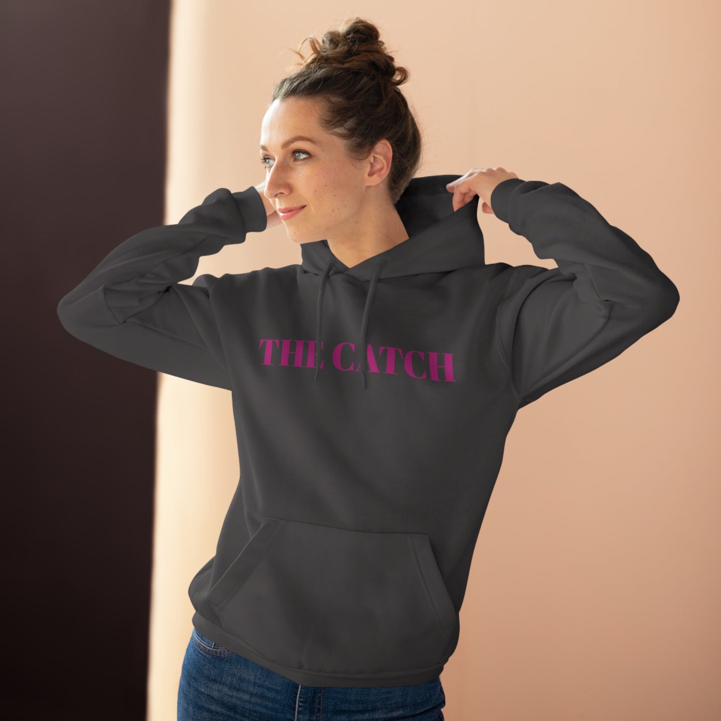 Pullover Hoodie - 'The Catch' Venomous Snake Design - Motivational Statement Gear - THE CATCH