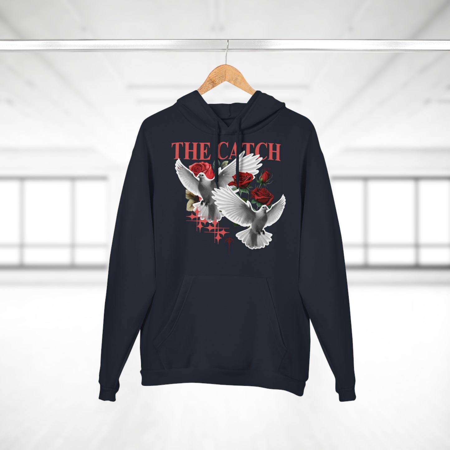 Stylish Pullover Hoodie with 'THE CATCH' Design - Perfect for Everyday Wear & Gift Ideas - THE CATCH