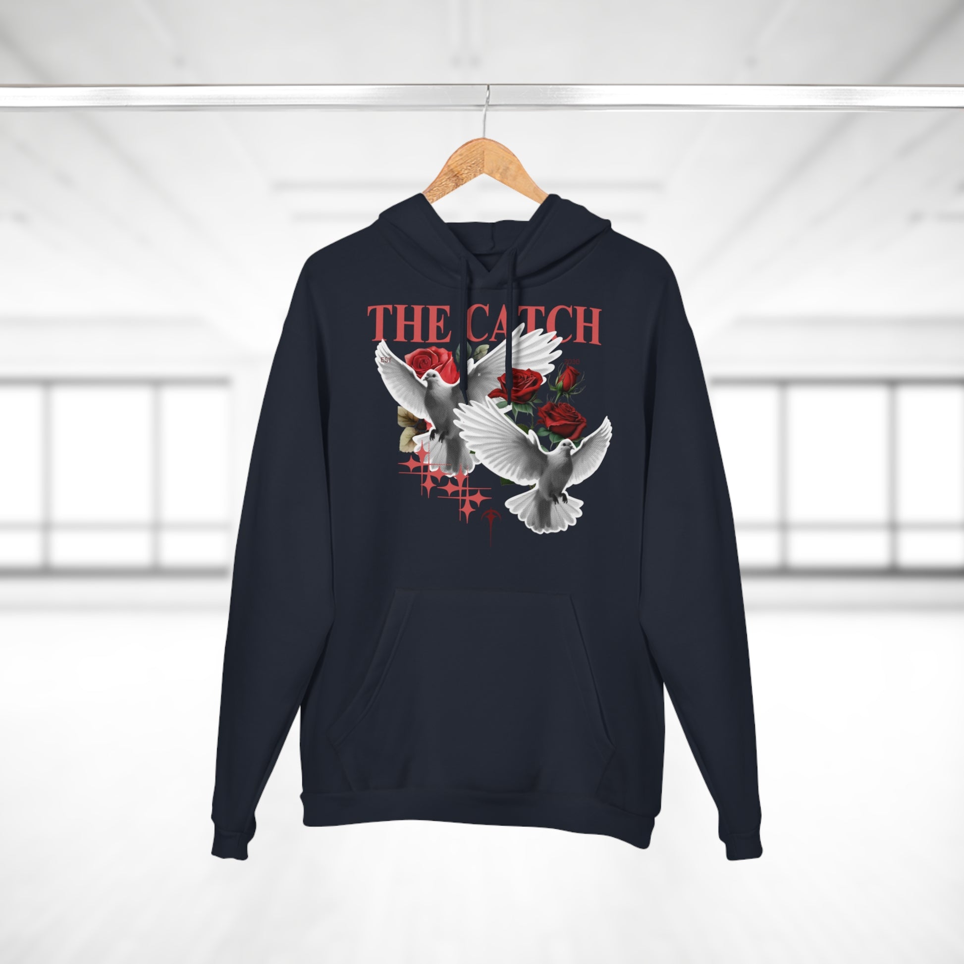 Stylish Pullover Hoodie with 'THE CATCH' Design - Perfect for Everyday Wear & Gift Ideas - THE CATCH