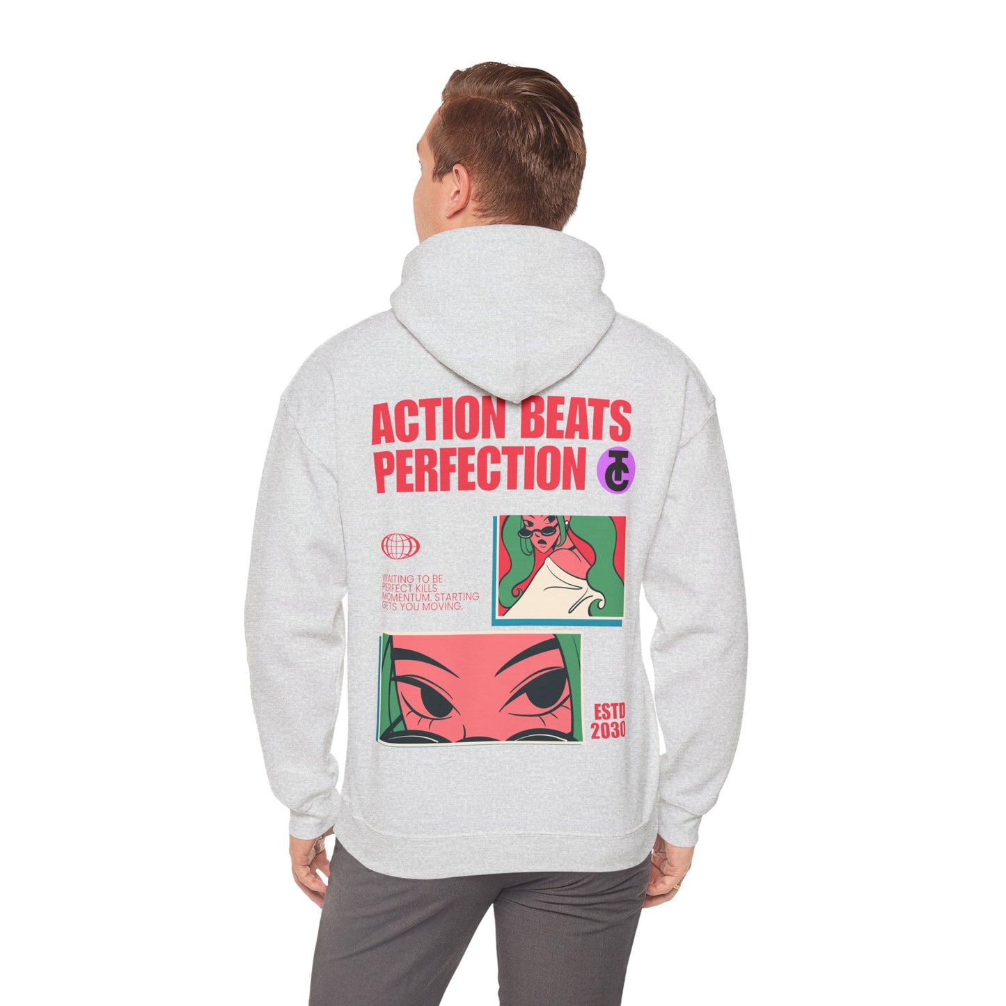 Stylish Hoodie with Bold Graphic Design | Cozy Streetwear for Every Occasion, Trendy Gift, Casual Wear, Fashion Statement