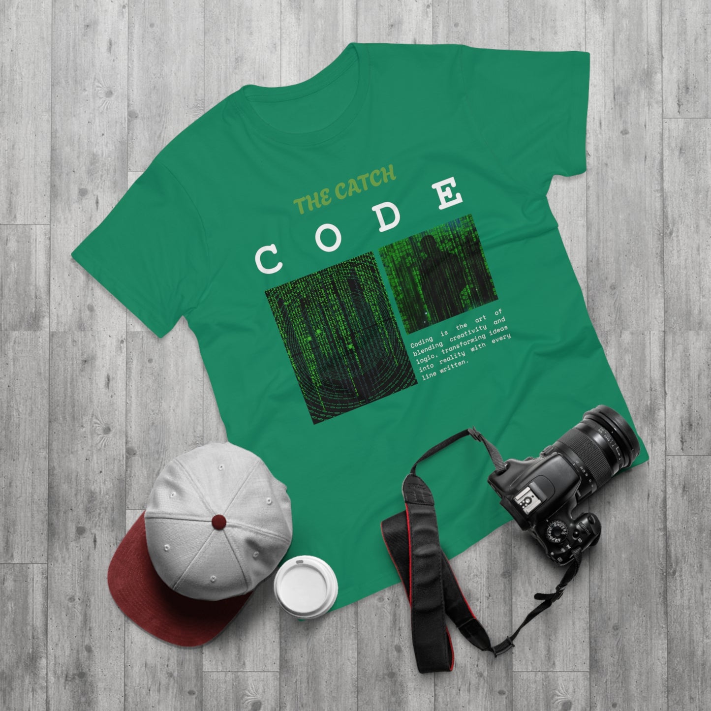 Single Jersey Men's T-shirt - THE CATCH