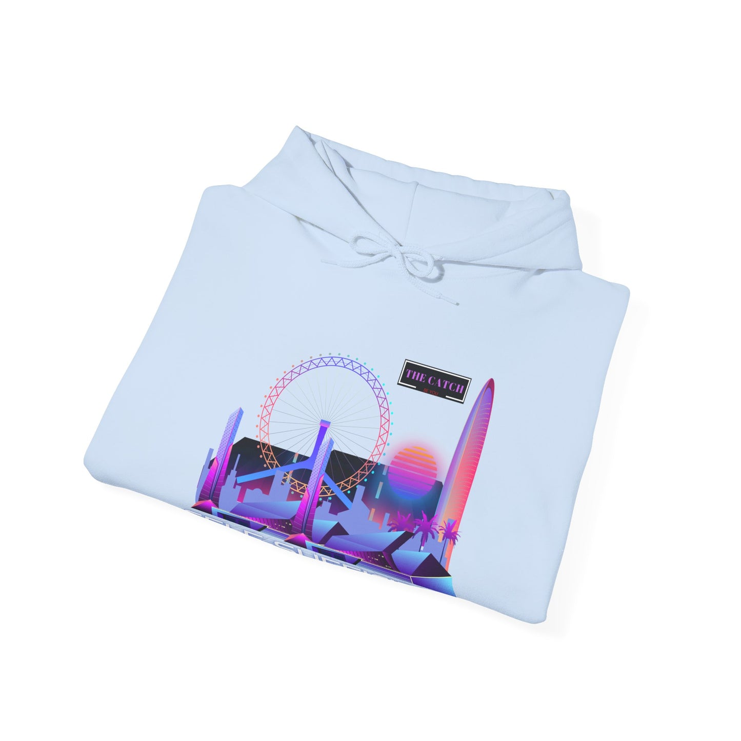 Retro Vibes Hooded Sweatshirt - Comfortable Streetwear, Perfect for Gifts, Relaxed Style, Fashion, Casual Wear