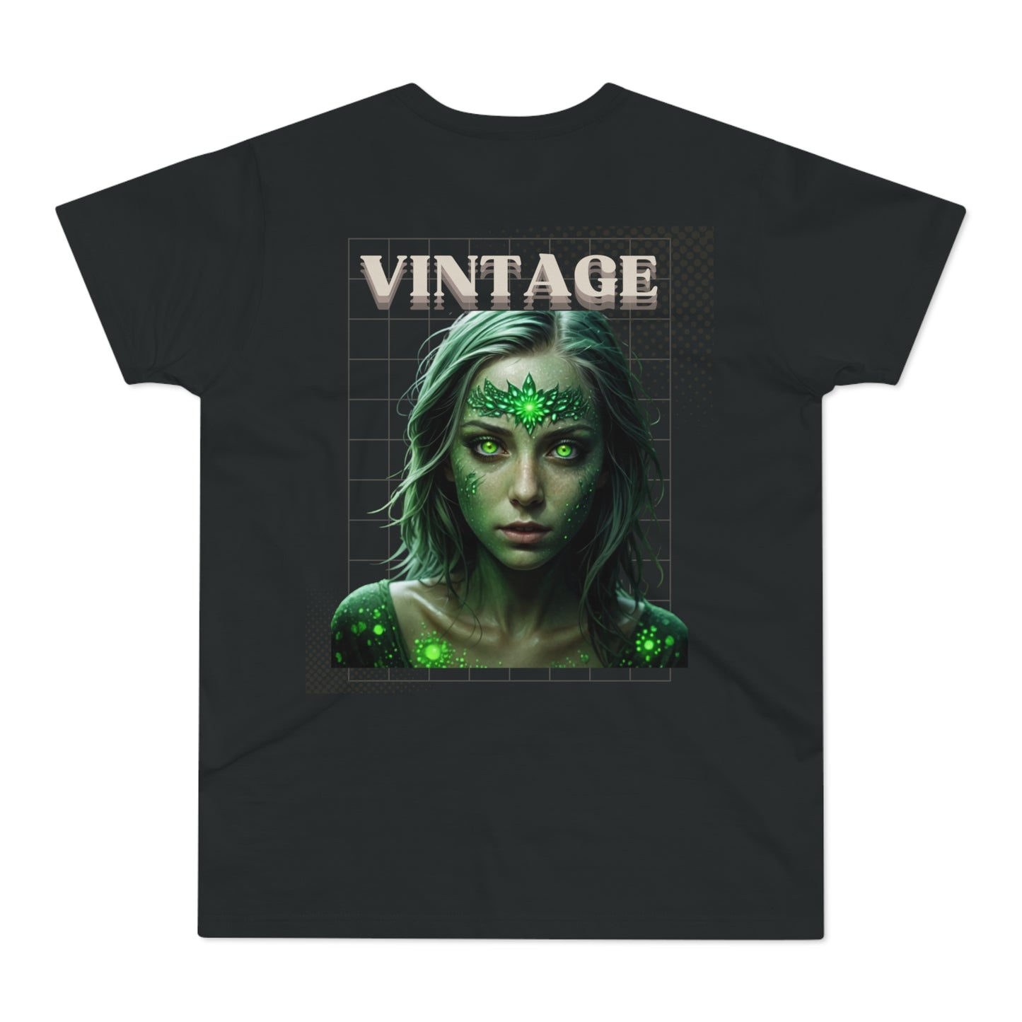 Vintage Graphic Men's T-Shirt - 'THE CATCH' Green Design - THE CATCH