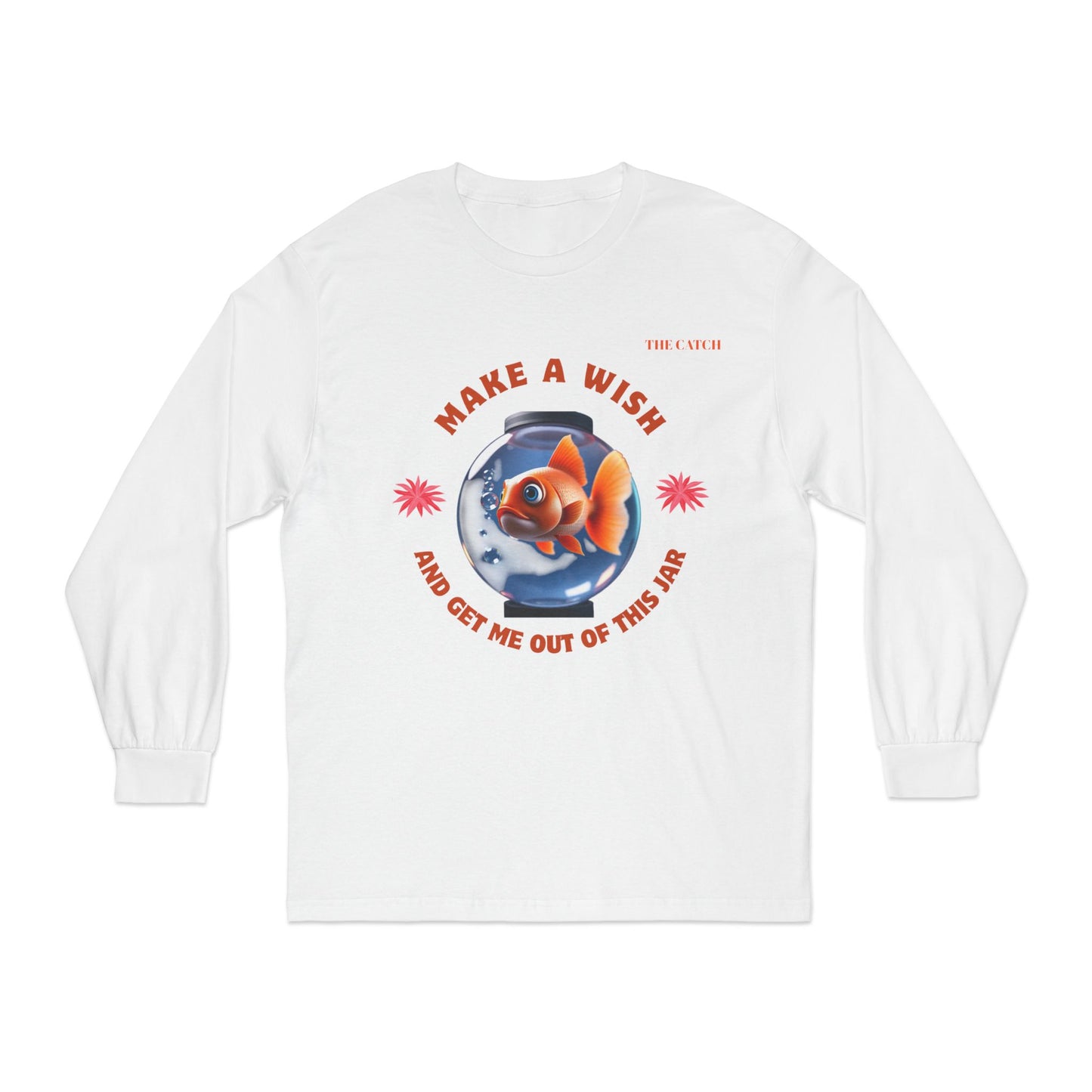 Make a Wish Fish Long Sleeve T-Shirt – Classic Tee for Dreamers - THE CATCH