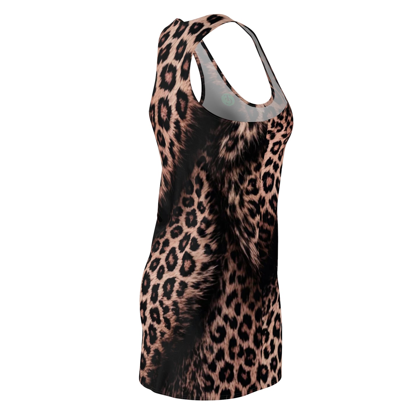 Leopard Print Racerback Dress - Stylish Summer Outfit, Casual Wear, Holiday Dress, Beach Party, Unique Gift - THE CATCH