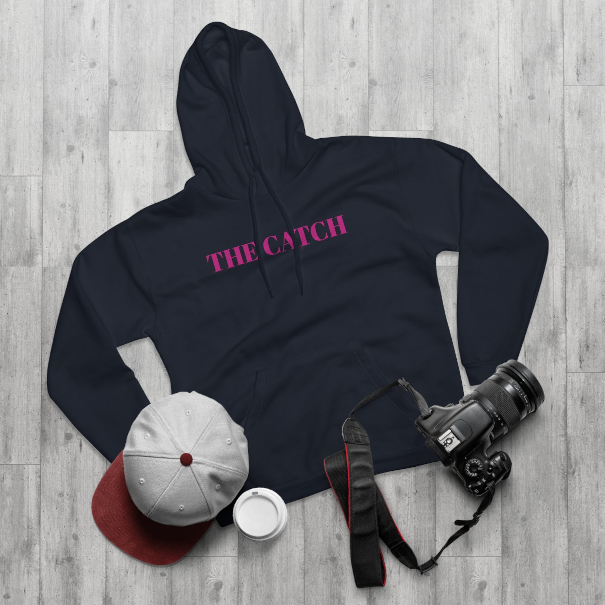 Pullover Hoodie - 'The Catch' Venomous Snake Design - Motivational Statement Gear - THE CATCH
