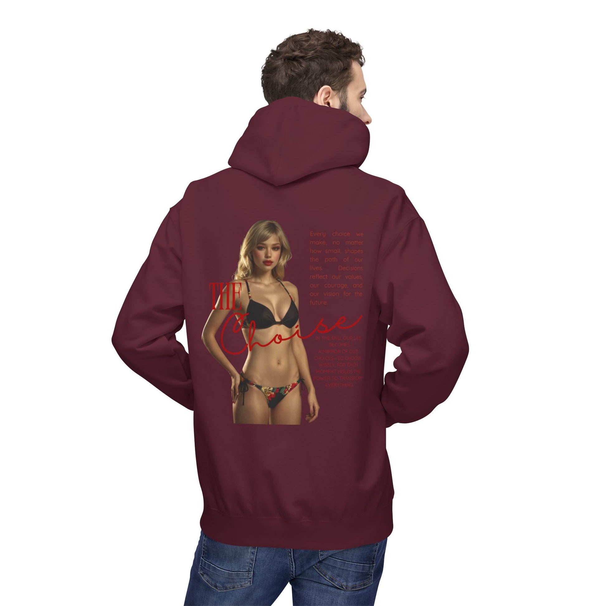 Stylish Fleece Hoodie with Unique Design, Cozy Streetwear, Gift for Him or Her, Casual Fashion, Perfect for Everyday Wear - THE CATCH