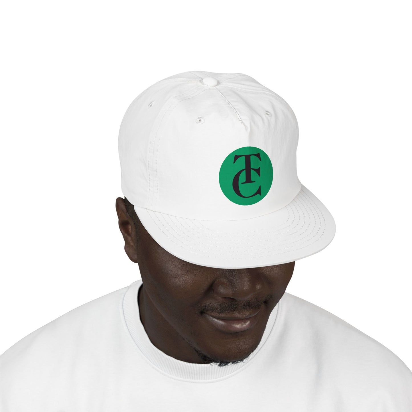 Surf Cap - Coastal Vibes Flat Cap, Beachwear, Summer Accessories, Gift for Surfers, Holiday Headwear