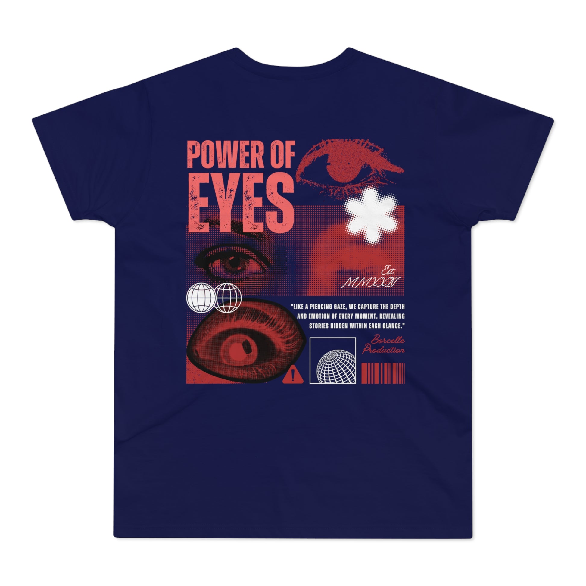 Men's Graphic T-Shirt - 'The Catch' with Eye Design - THE CATCH