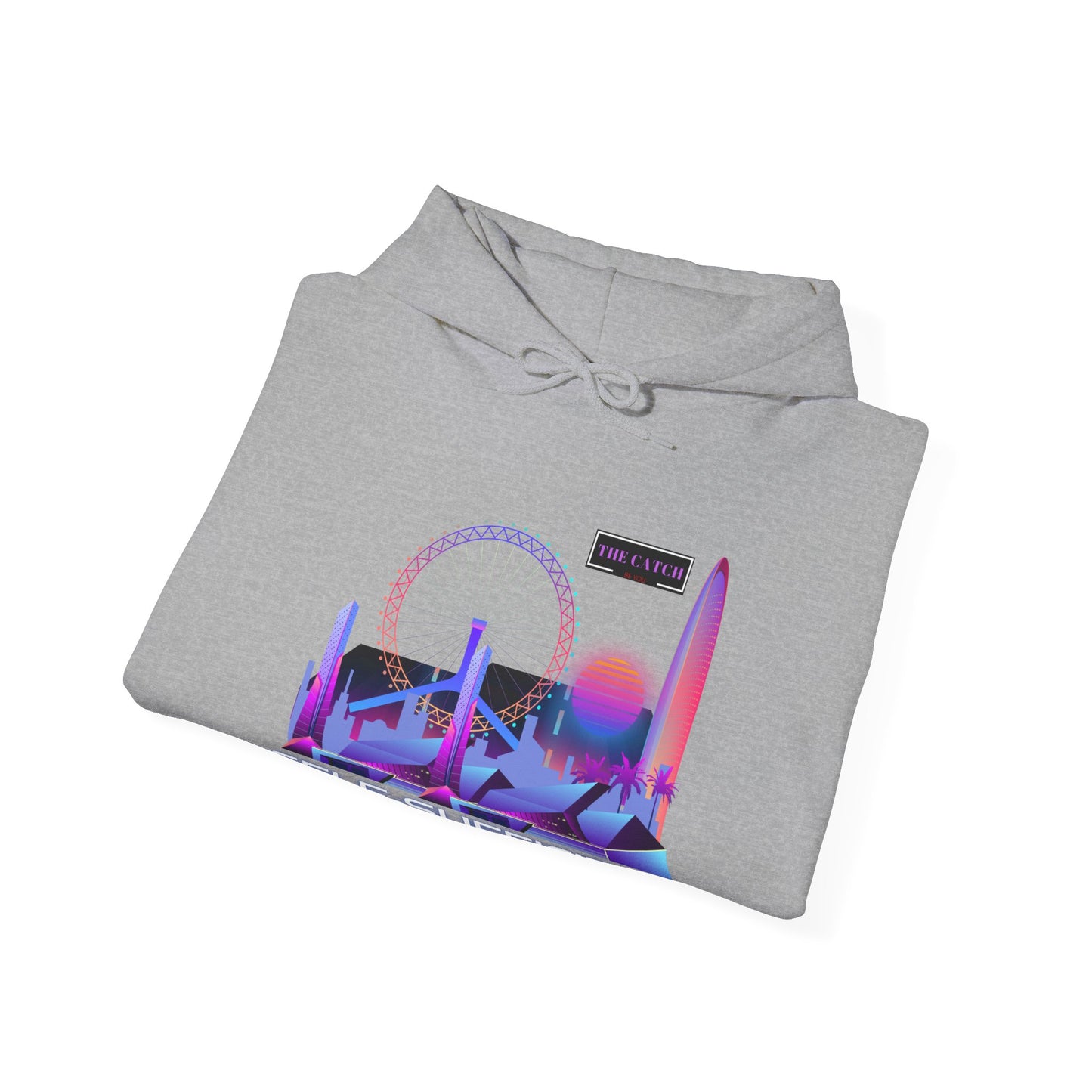 Retro Vibes Hooded Sweatshirt - Comfortable Streetwear, Perfect for Gifts, Relaxed Style, Fashion, Casual Wear