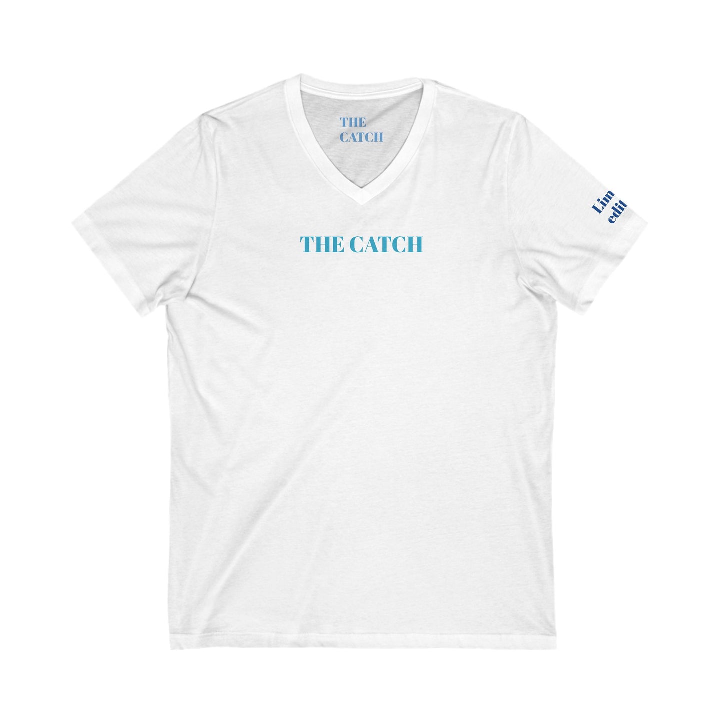 Unisex Jersey Short Sleeve V-Neck Tee - THE CATCH