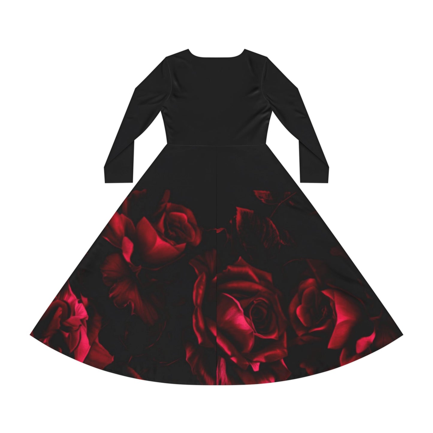 Women's Long Sleeve Dance Dress (AOP) - THE CATCH