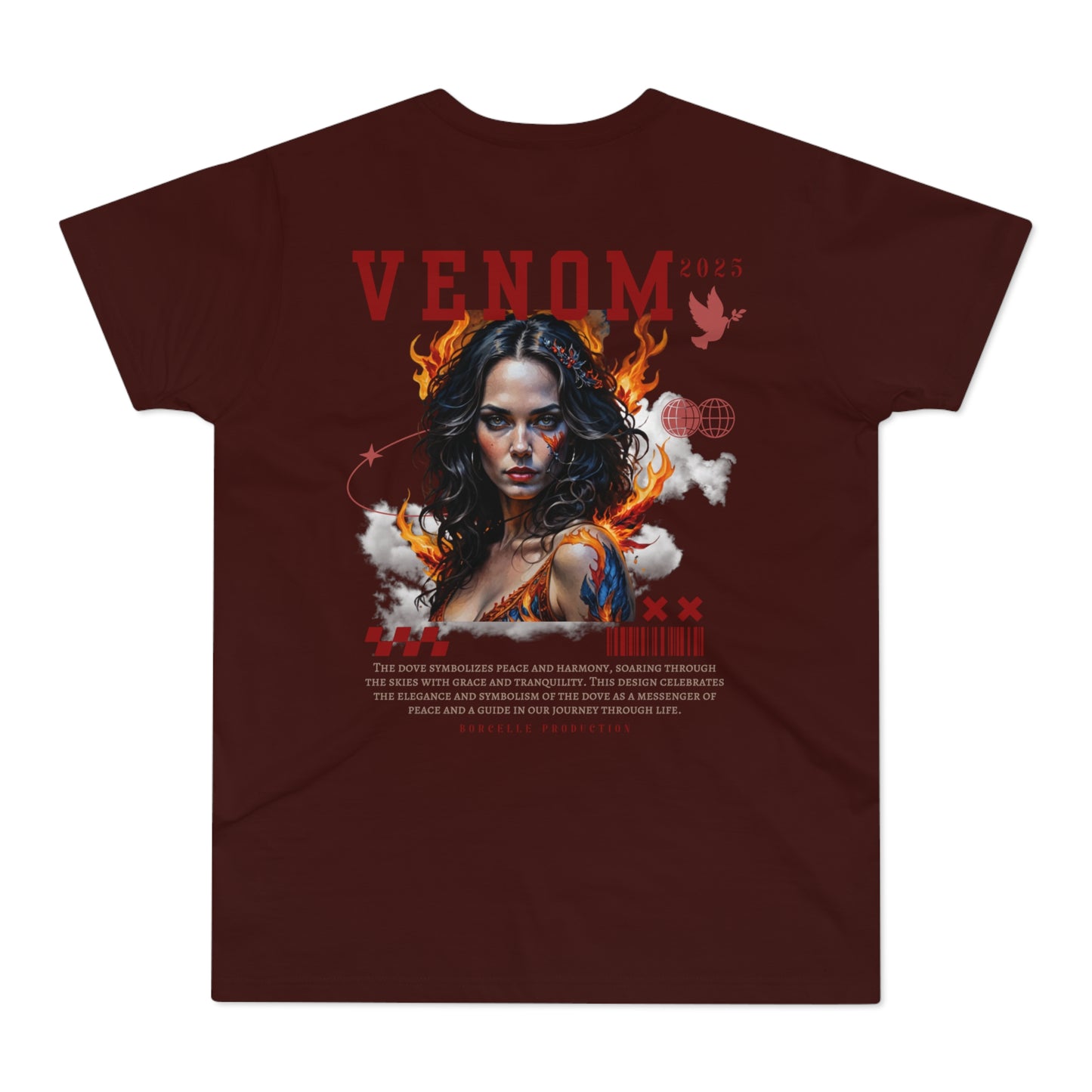Men's Graphic T-Shirt - 'THE CATCH' & 'VENOM 2023' Design - THE CATCH