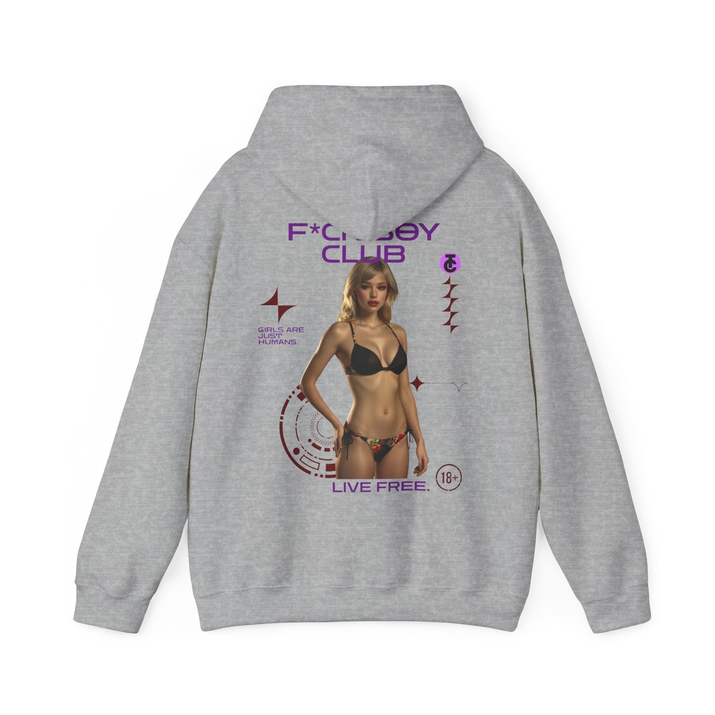 Chic Fantasy Club Hoodie | Trendy Sweatshirt for Parties, Casual Wear, Gifts, Fashion Lovers, Clubbing