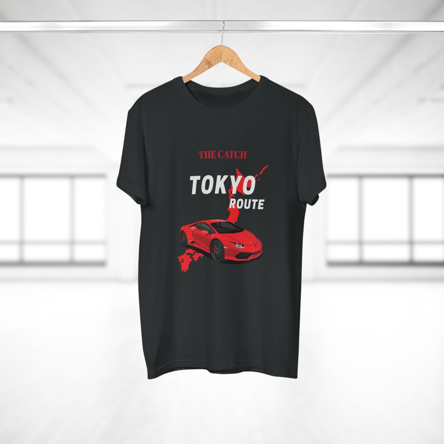 Tokyo Route Men's T-Shirt - Stylish Auto Enthusiast Tee