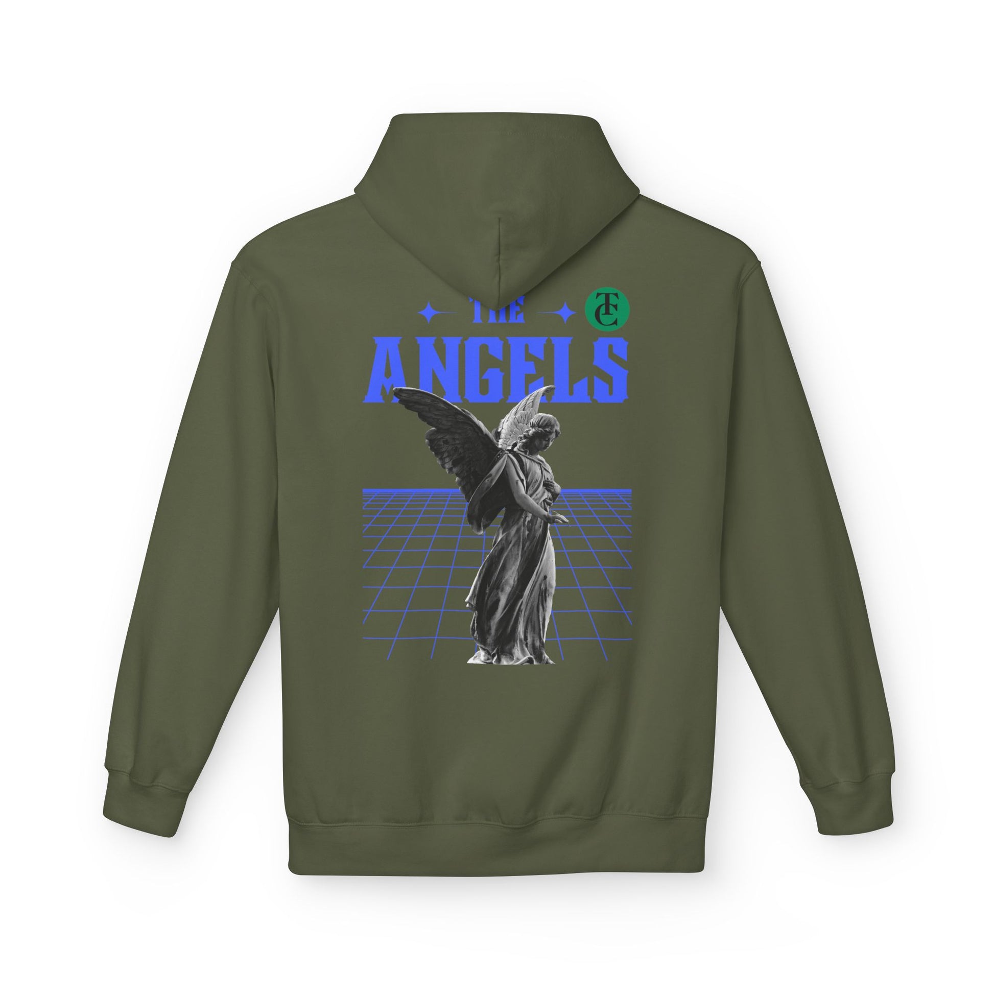 Angels Graphic Hoodie -Midweight Softstyle Fleece for Casual Comfort - THE CATCH