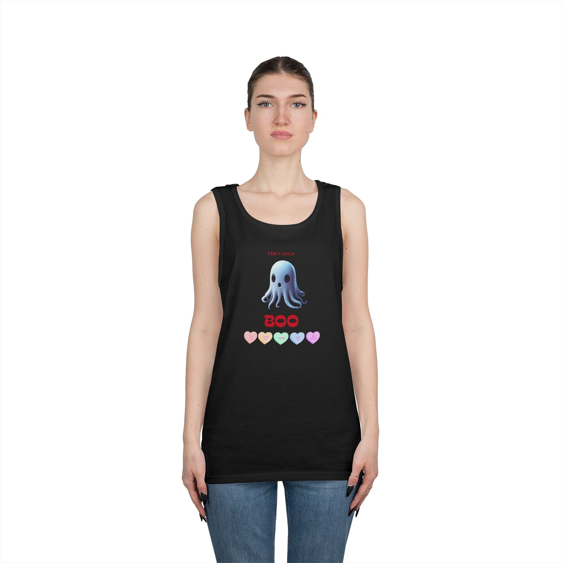 Woman's Heavy Cotton Tank Top - THE CATCH