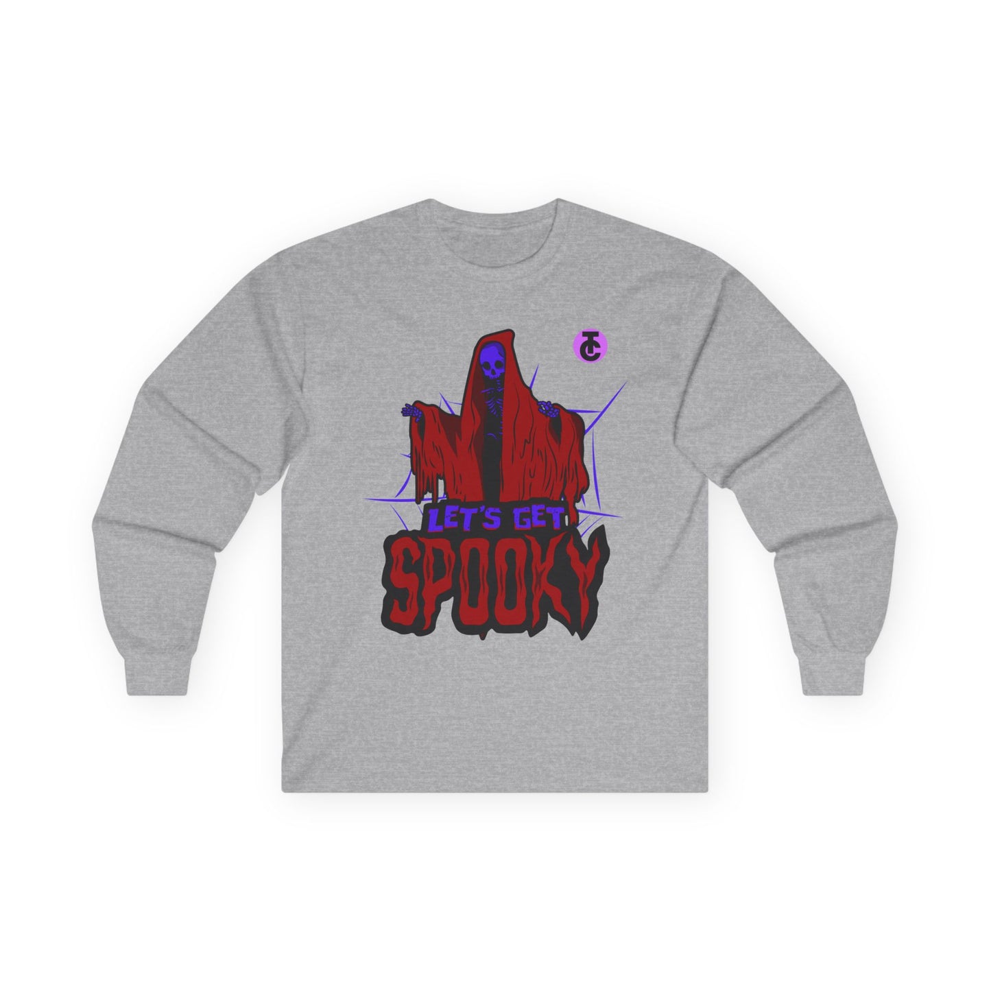 Spooky Long Sleeve Tee - Perfect for Halloween Celebrations - THE CATCH