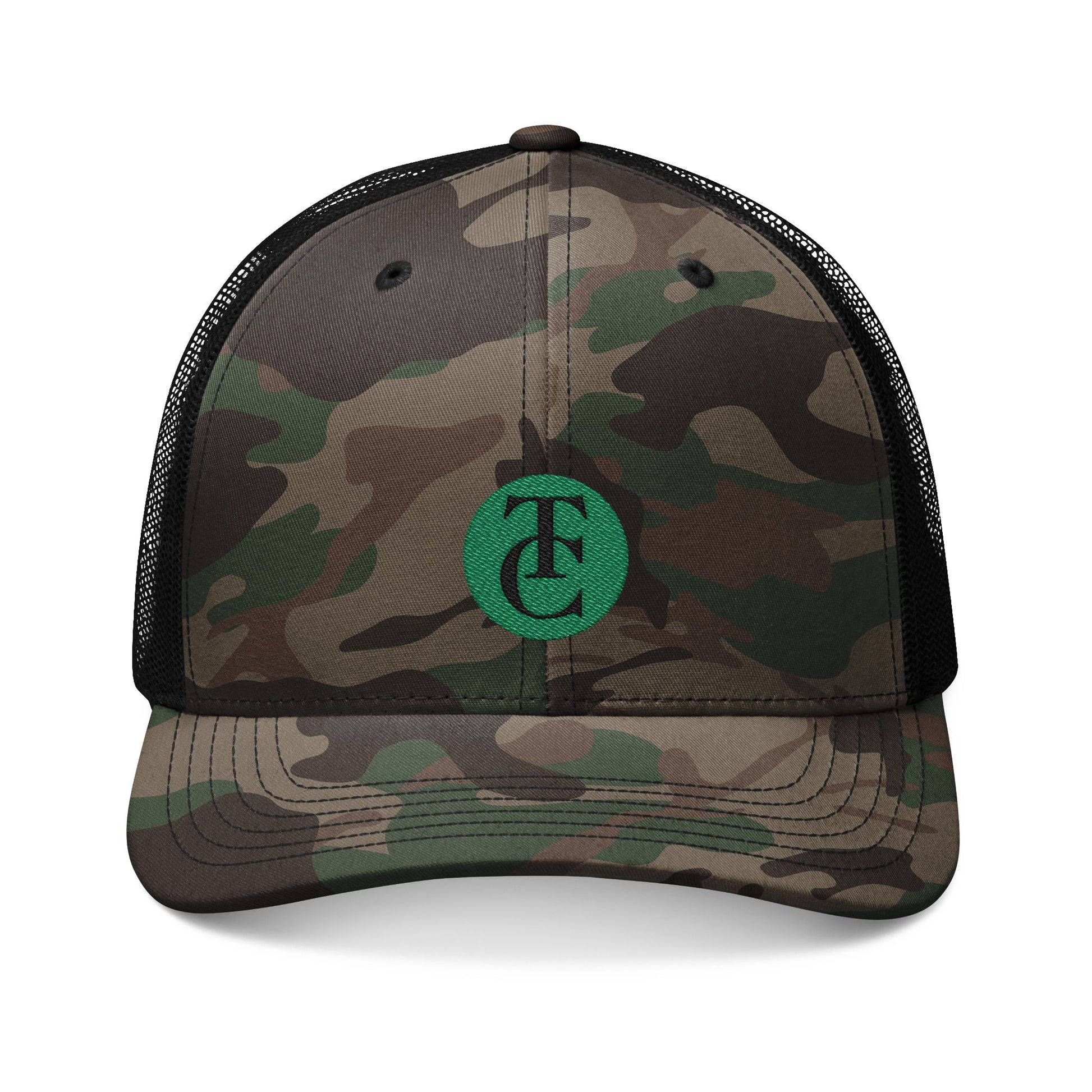 Camouflage Trucker Hat - Stylish Outdoor Cap - THE CATCH