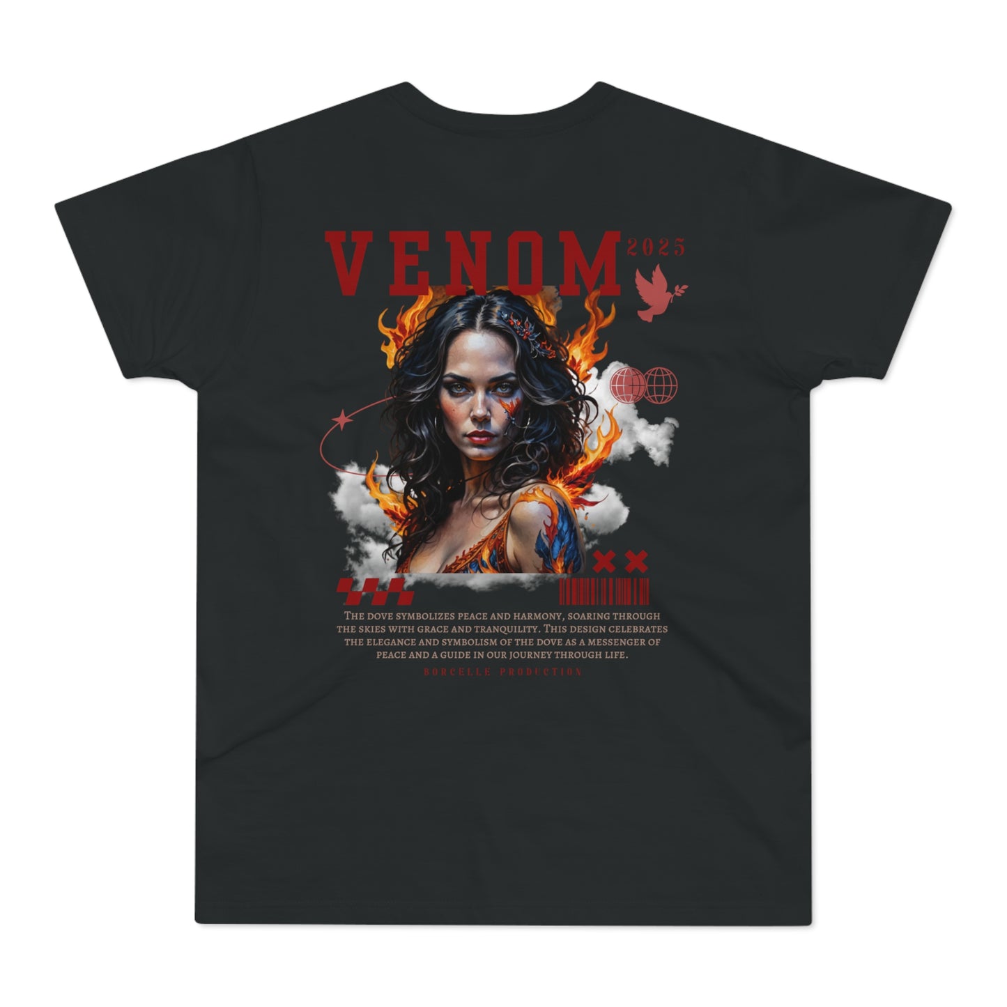 Men's Graphic T-Shirt - 'THE CATCH' & 'VENOM 2023' Design