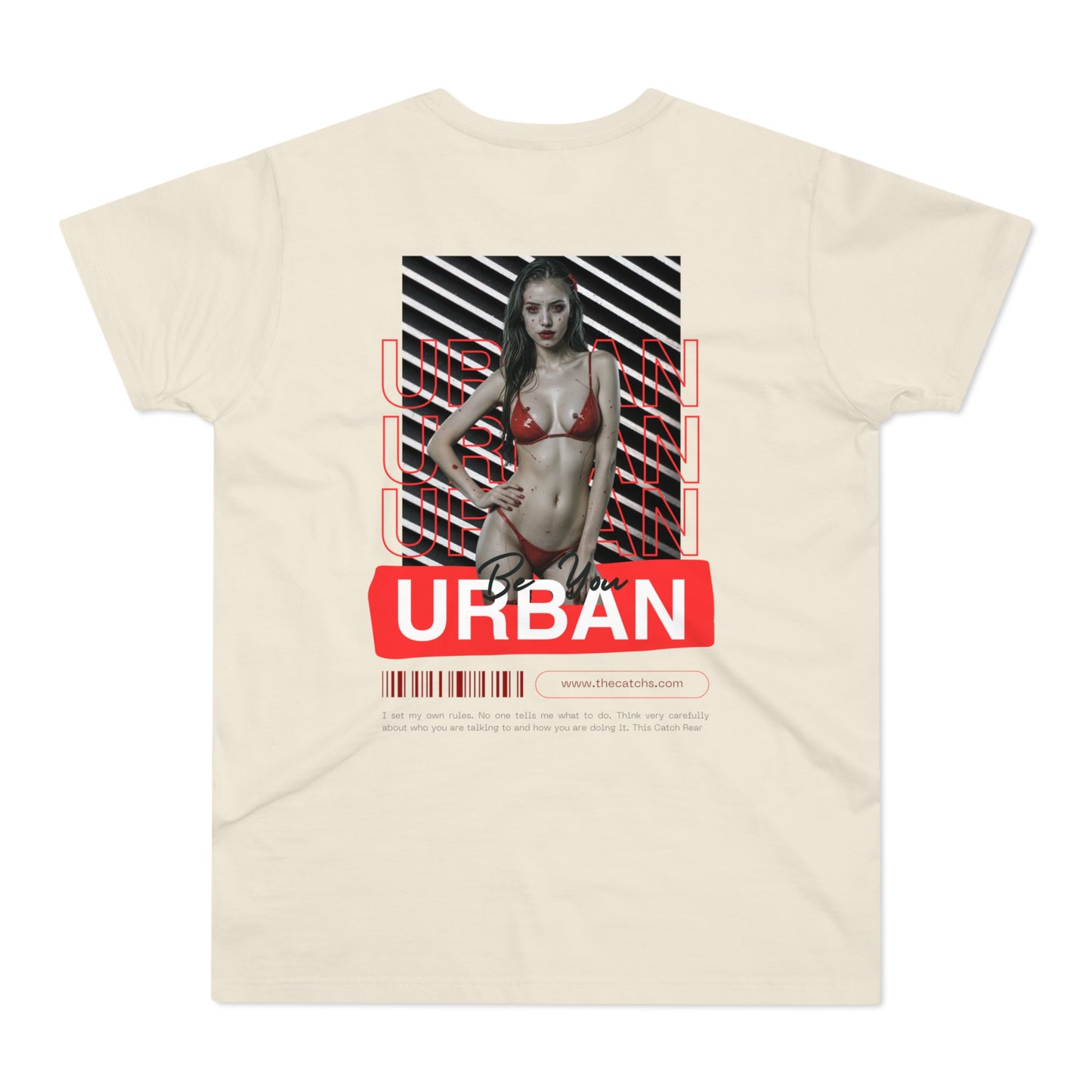 Urban Vibe Men's T-Shirt - The Catch Graphic Tee - THE CATCH