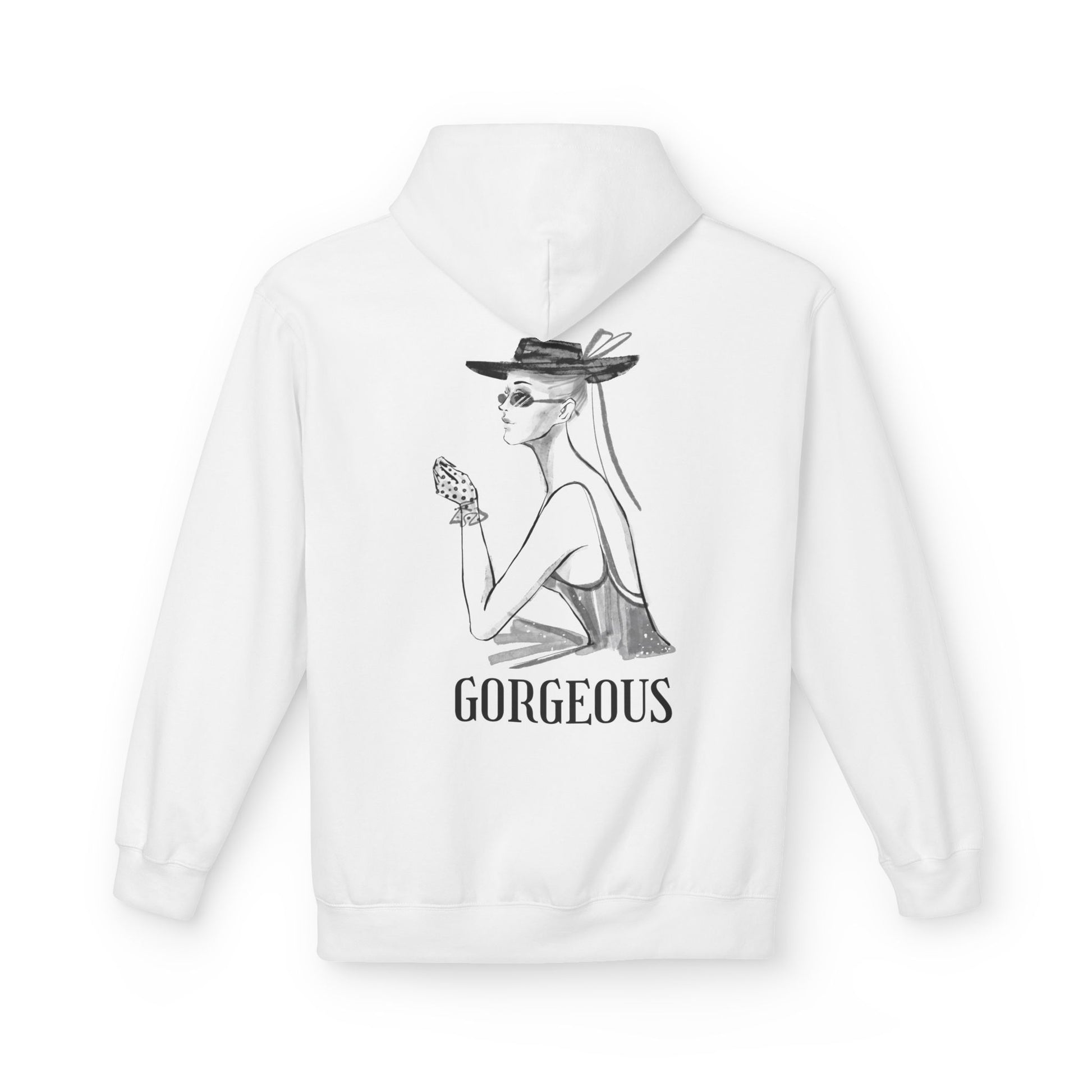 Softstyle Fleece Hoodie - 'THE CATCH' & 'GORGEOUS' Design - THE CATCH