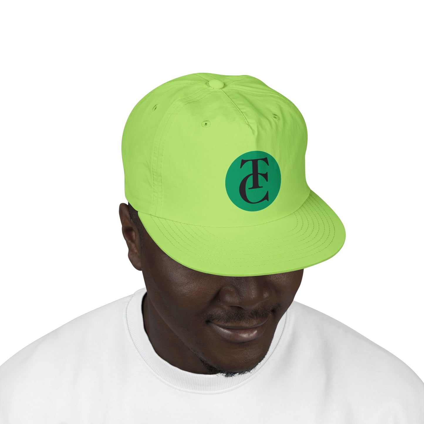 Surf Cap - Coastal Vibes Flat Cap, Beachwear, Summer Accessories, Gift for Surfers, Holiday Headwear