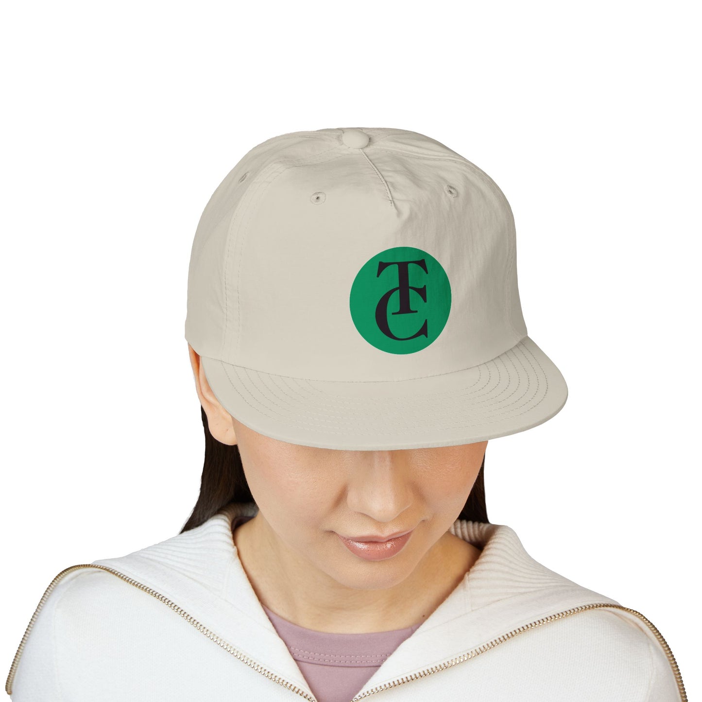 Surf Cap - Coastal Vibes Flat Cap, Beachwear, Summer Accessories, Gift for Surfers, Holiday Headwear