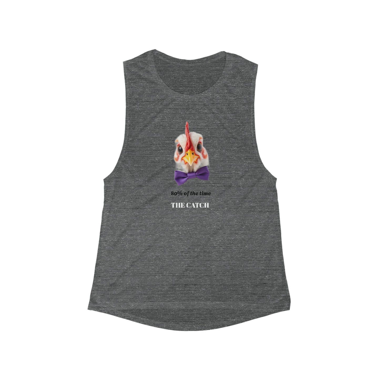 Women's Flowy Scoop Muscle Tank - THE CATCH