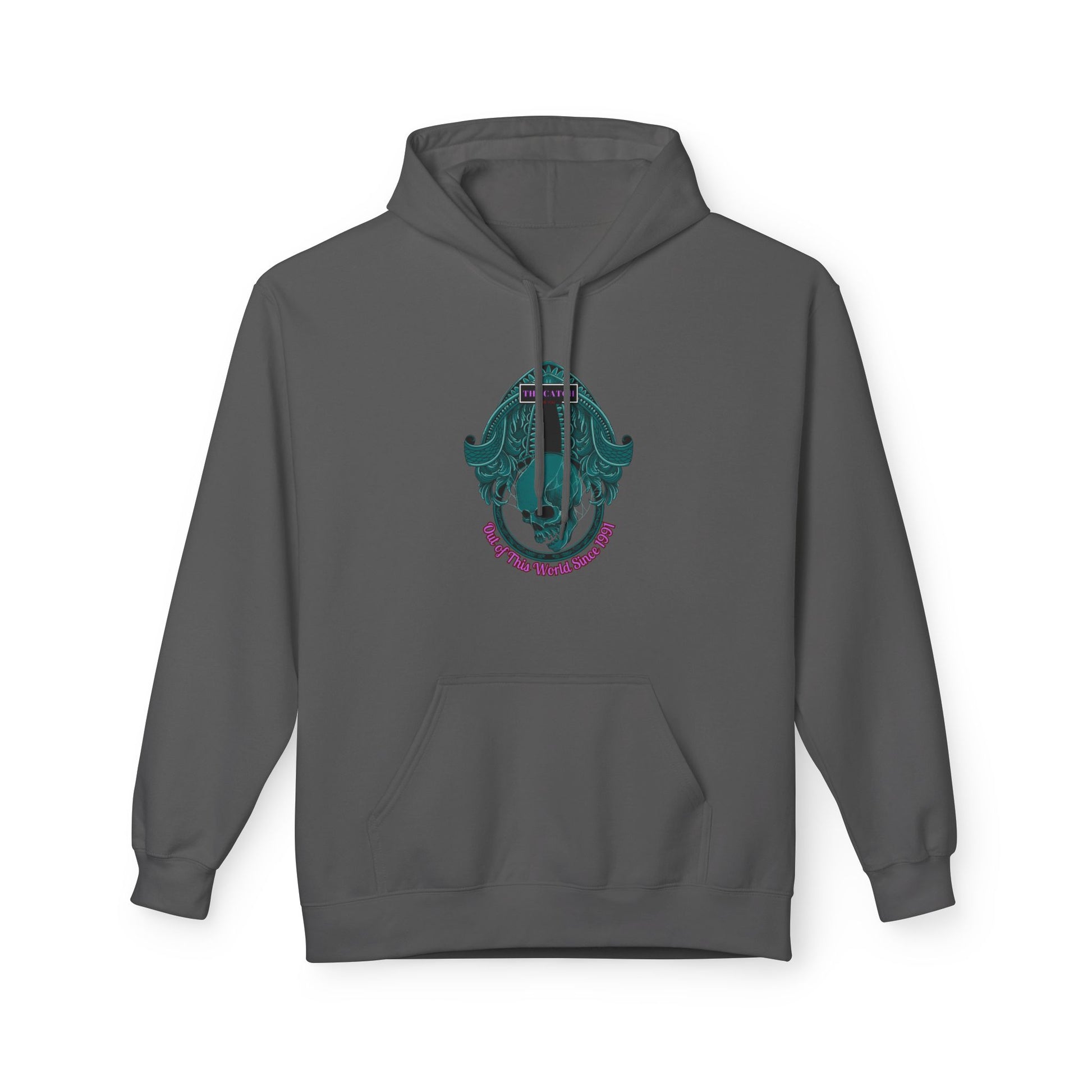 Midweight Fleece Hoodie - Unique Graphic Design for Cozy Comfort - THE CATCH