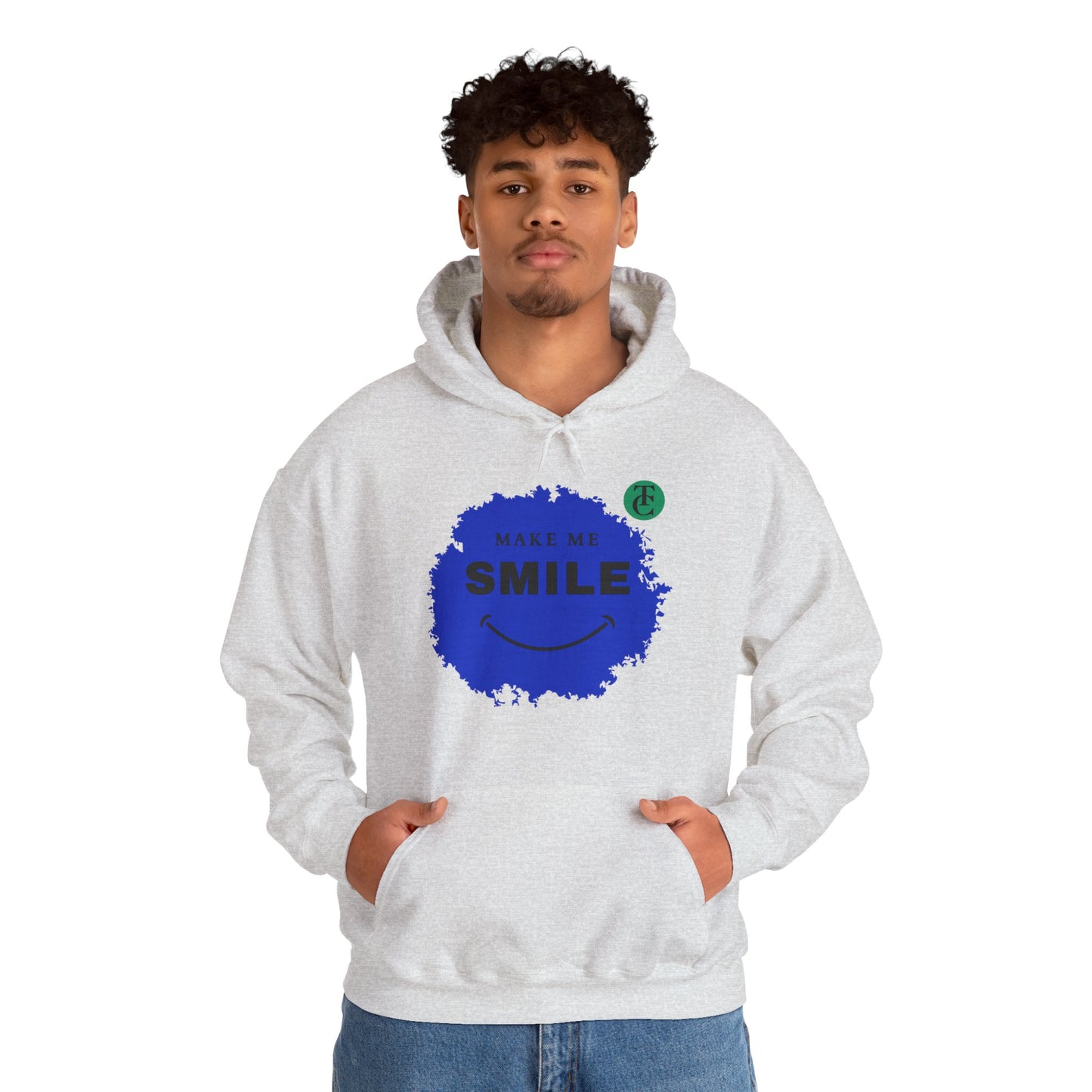 Make Me Smile Hoodie: Cozy Sweatshirt, Gift for Friends, Casual Wear, Positive Vibes, Everyday Comfort, Loungewear - THE CATCH