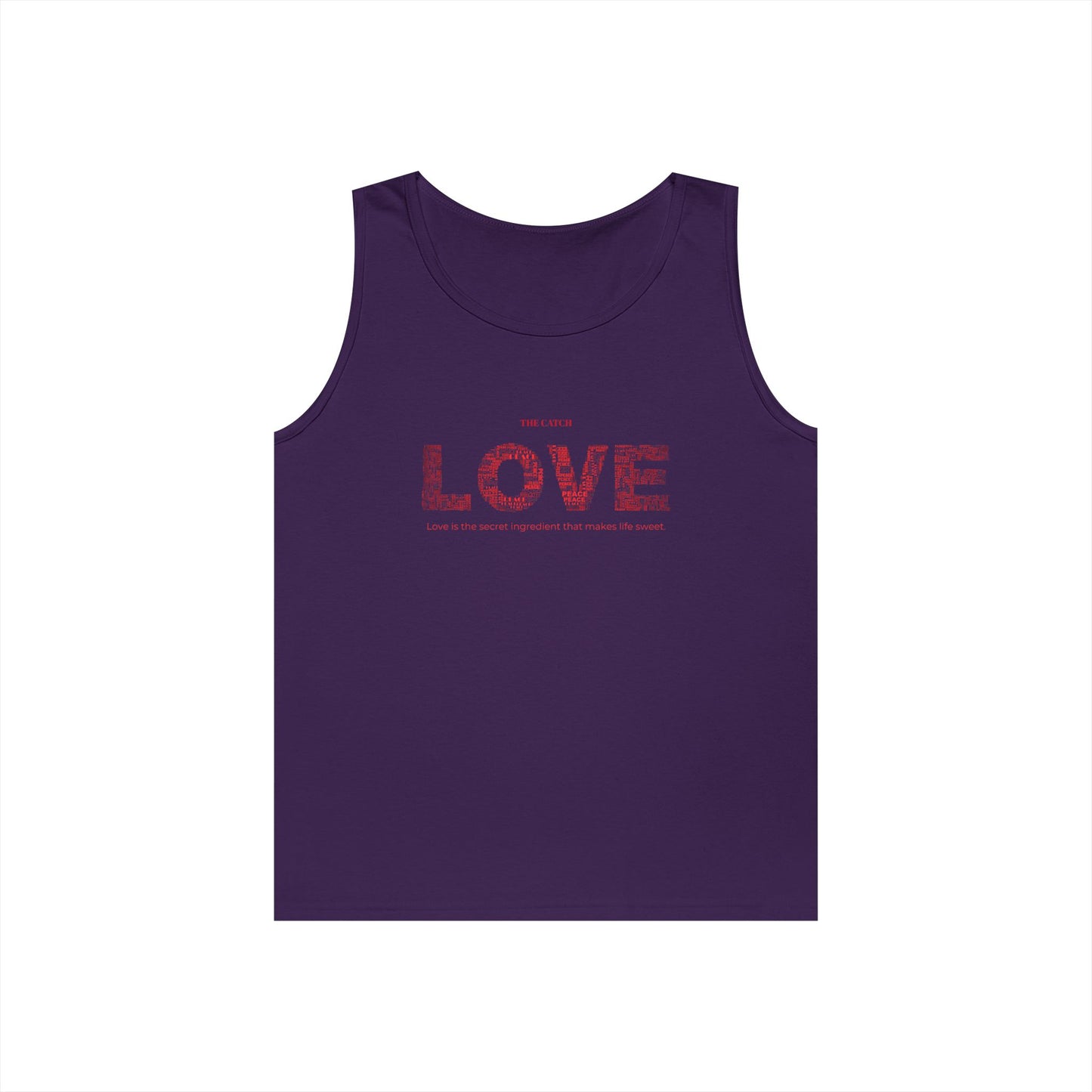 Woman's Heavy Cotton Tank Top - THE CATCH