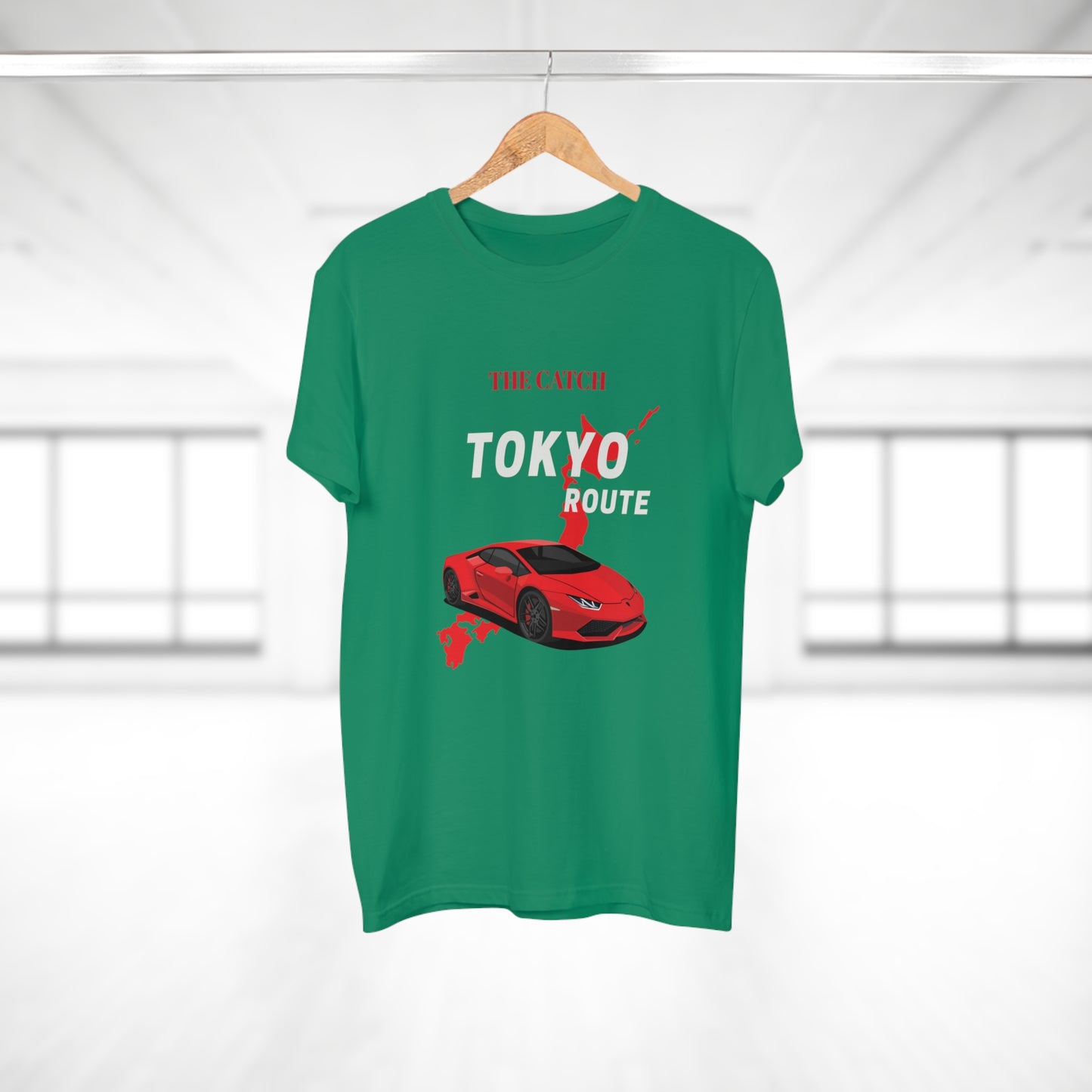 Tokyo Route Men's T-Shirt - Stylish Auto Enthusiast Tee - THE CATCH