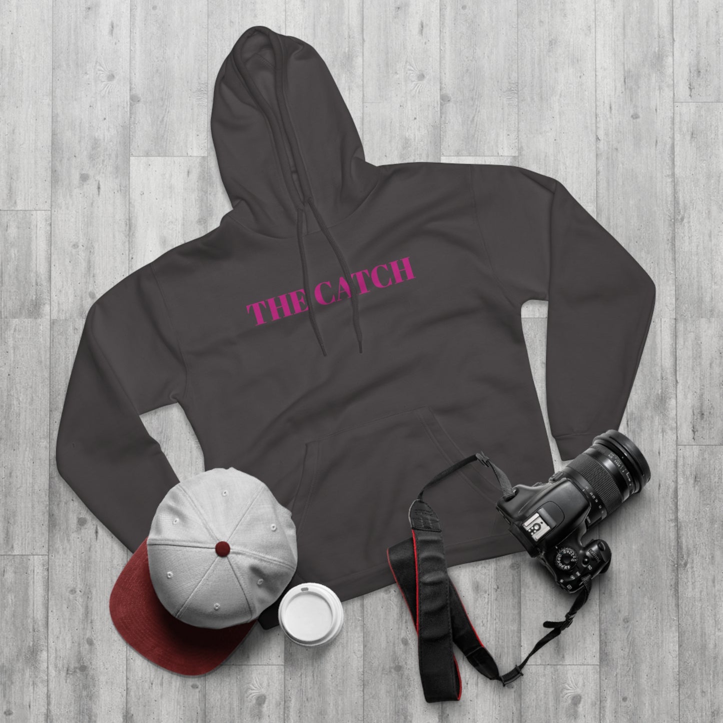 Pullover Hoodie - 'The Catch' Venomous Snake Design - Motivational Statement Gear - THE CATCH