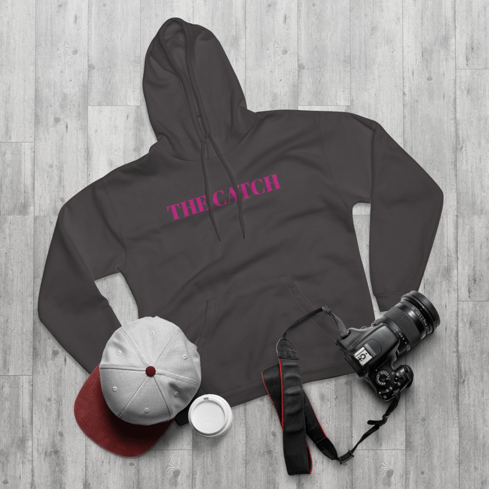 Pullover Hoodie - 'The Catch' Venomous Snake Design - Motivational Statement Gear - THE CATCH