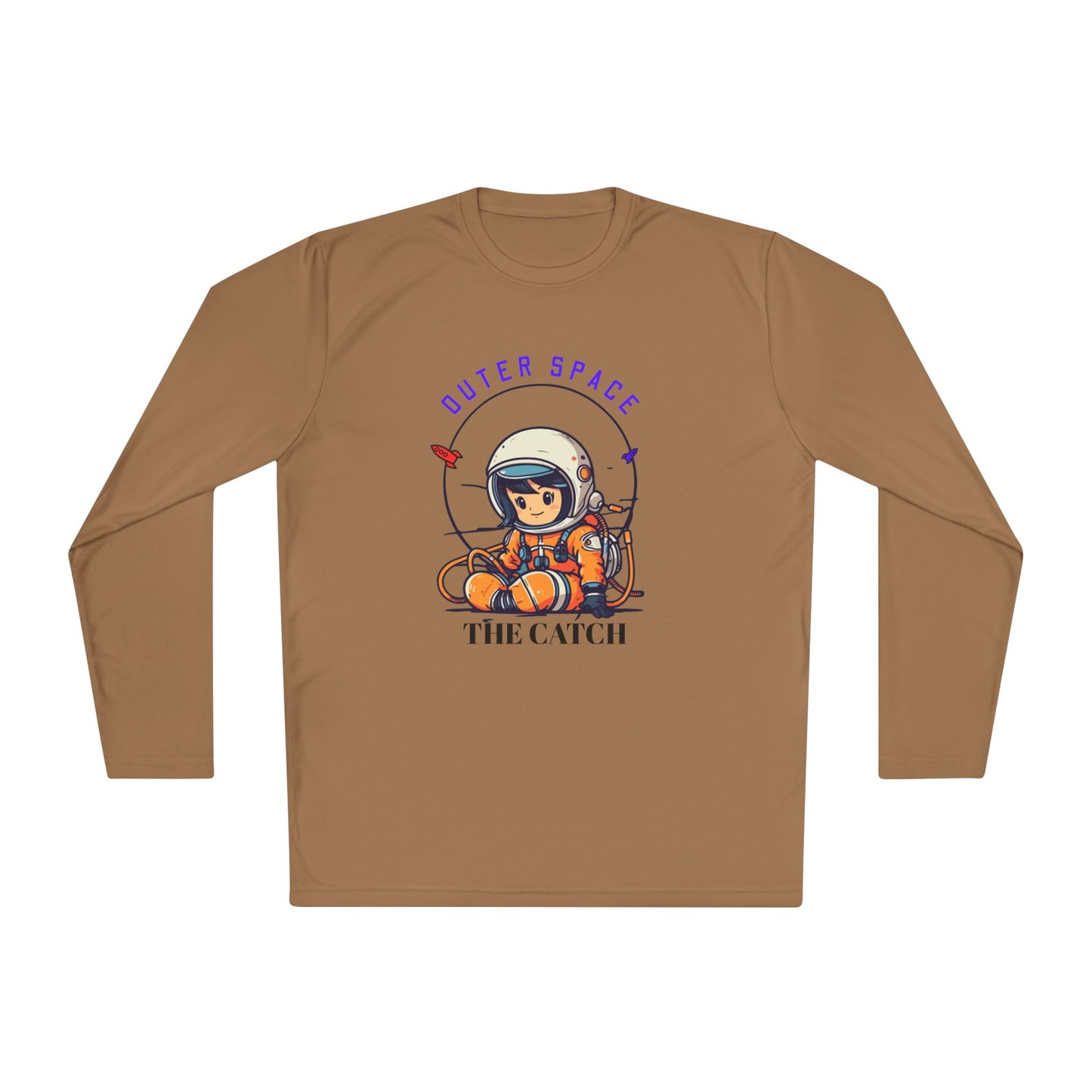 Outer Space Astronaut Lightweight Long Sleeve Tee - THE CATCH