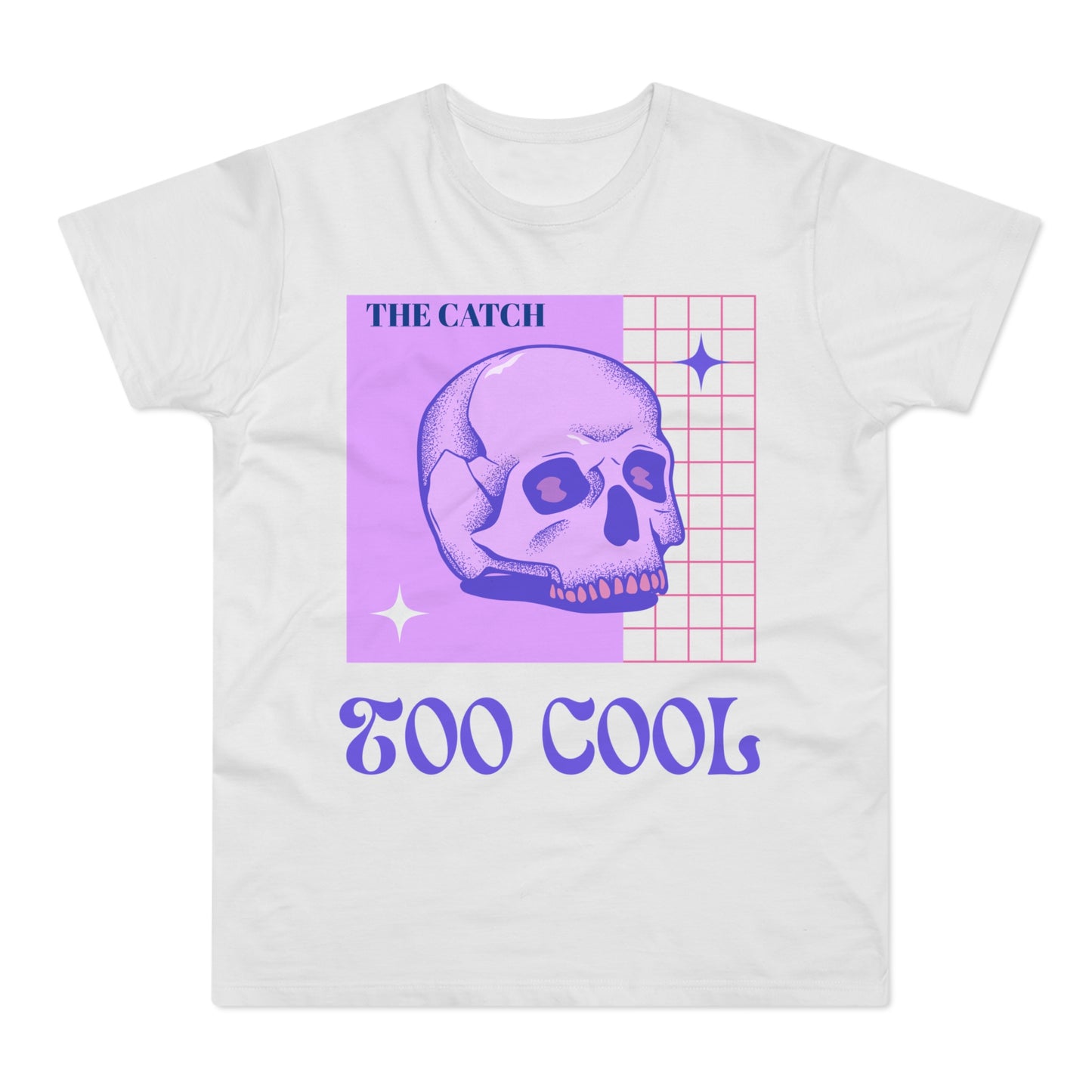 Too Cool Skull Graphic T-Shirt for Men | Trendy Casual Wear - THE CATCH