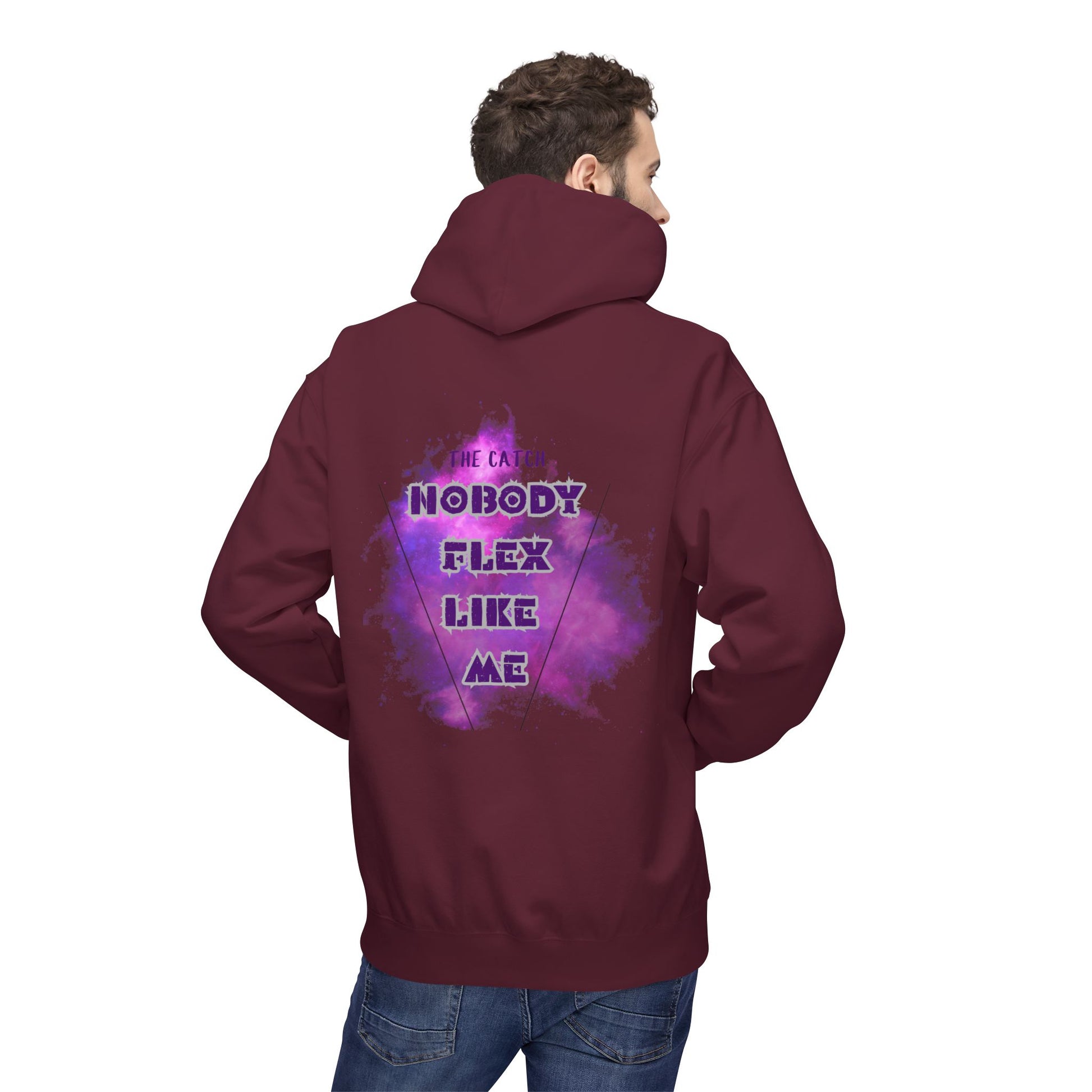 Trendy Hoodie with 'Nobody Flex Like Me' Design | Cozy Fashion for All | Perfect Gift for Friends and Family - THE CATCH