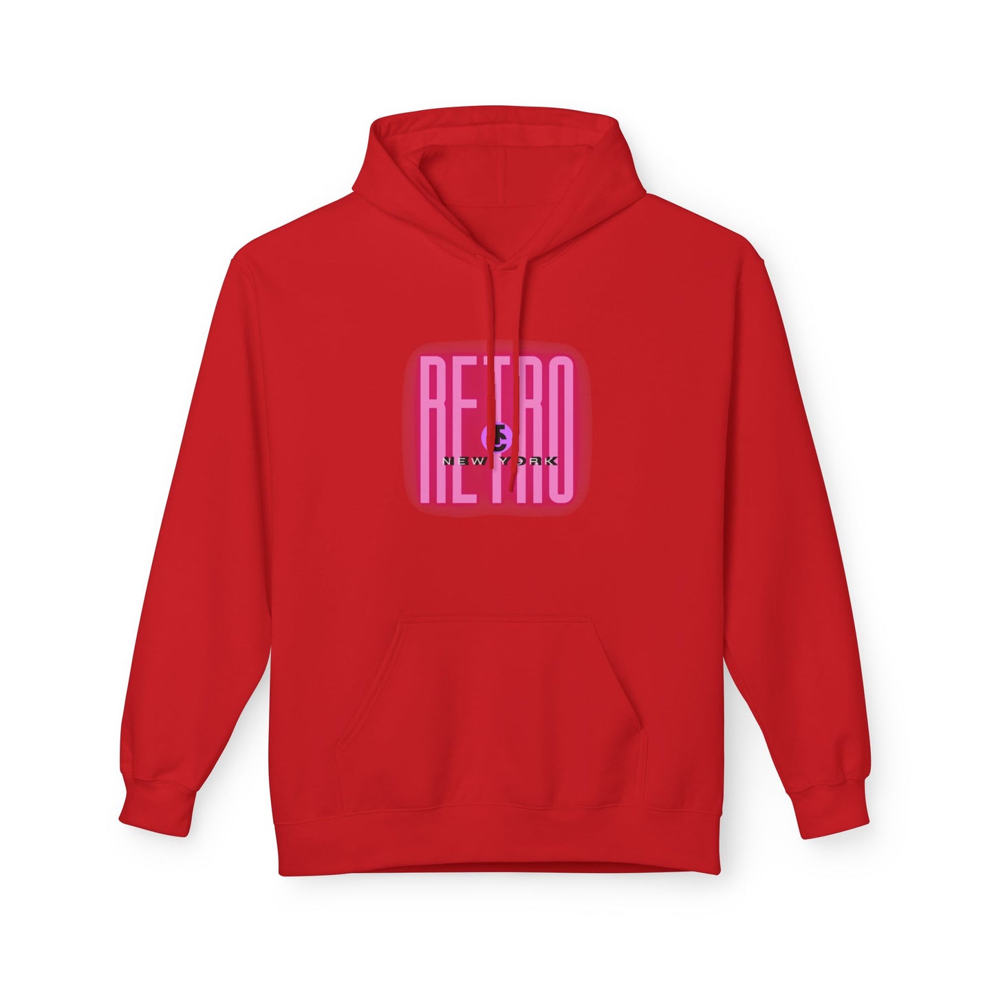 Retro New York Fleece Hoodie, 80s Style Sweatshirt, Vintage Hoodie, Casual Streetwear, Trending Fashion - THE CATCH