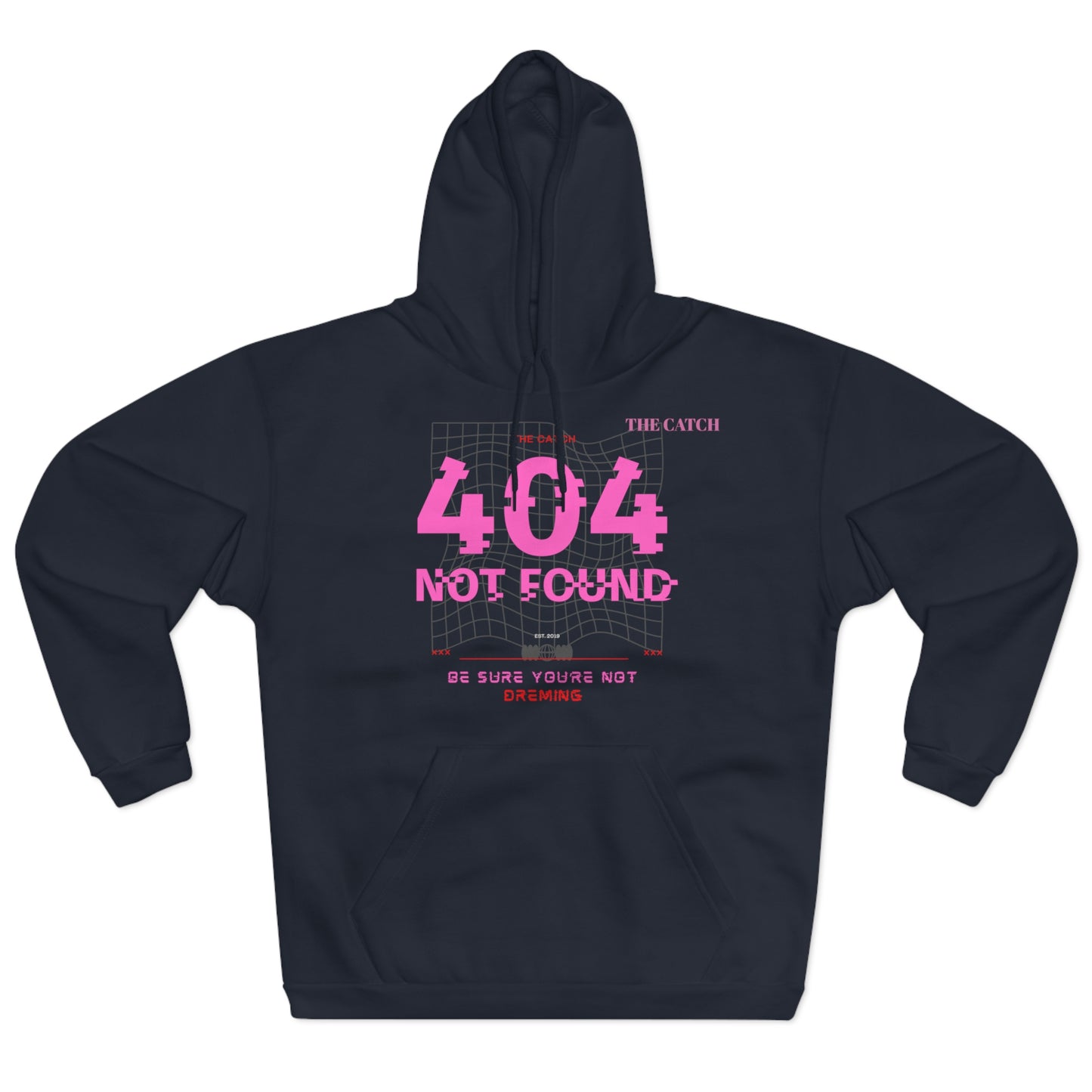 404 Not Found Pullover Hoodie - Stylish Tech-Inspired Streetwear - THE CATCH
