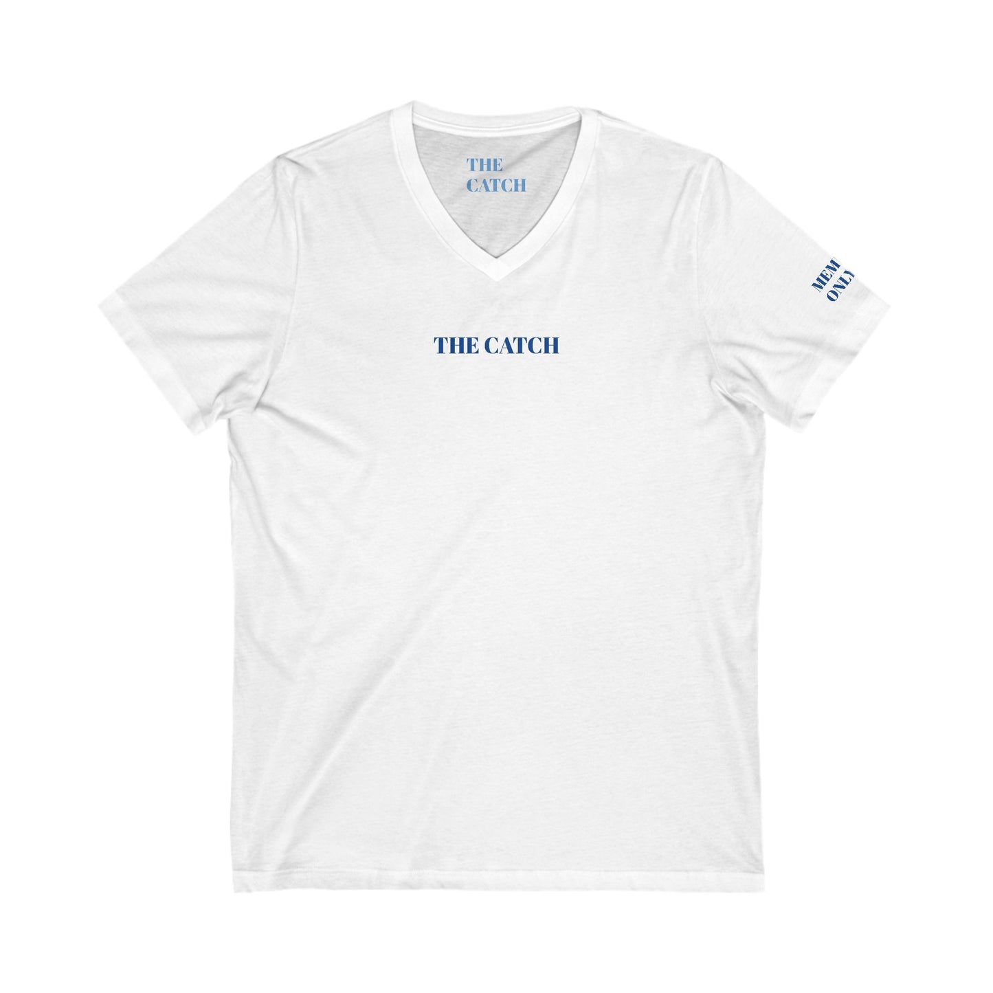 Unisex Jersey Short Sleeve V-Neck Tee - THE CATCH
