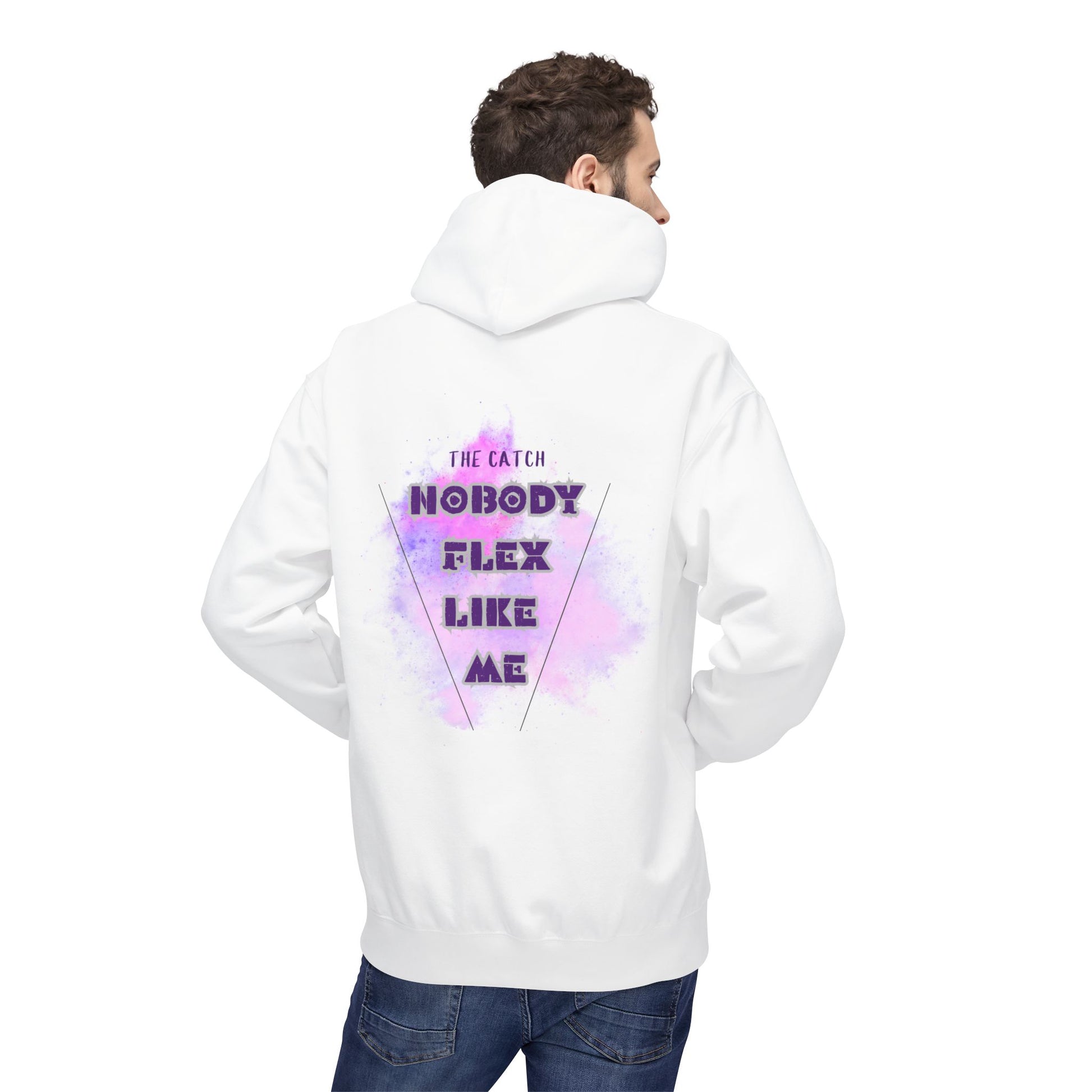 Trendy Hoodie with 'Nobody Flex Like Me' Design | Cozy Fashion for All | Perfect Gift for Friends and Family - THE CATCH