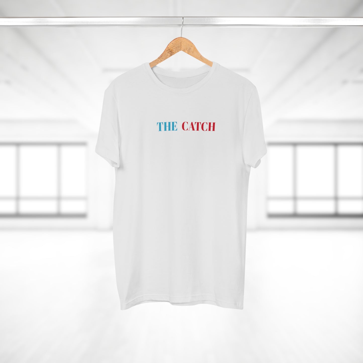 Men's Graphic T-Shirt - 'The Catch' Spooky Design - THE CATCH