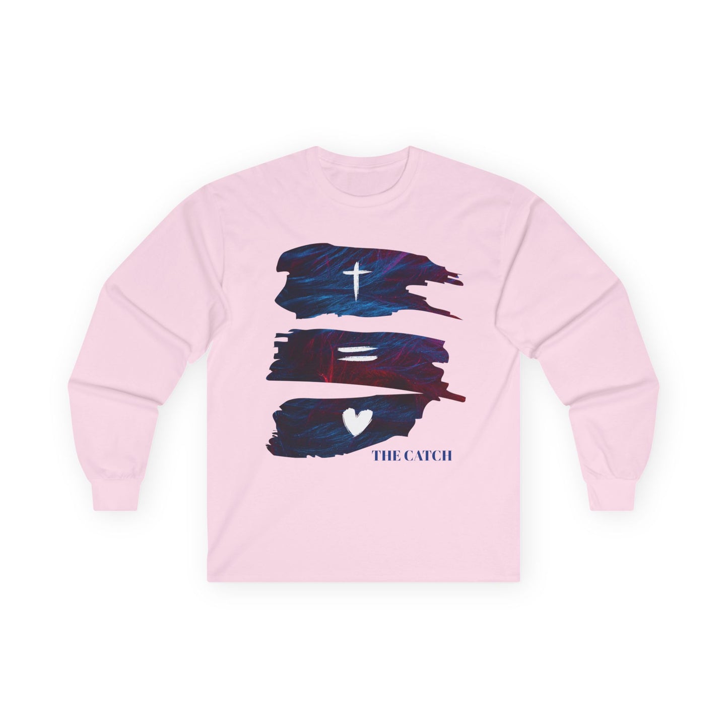 Inspirational Long Sleeve Tee - "The Catch" Design
