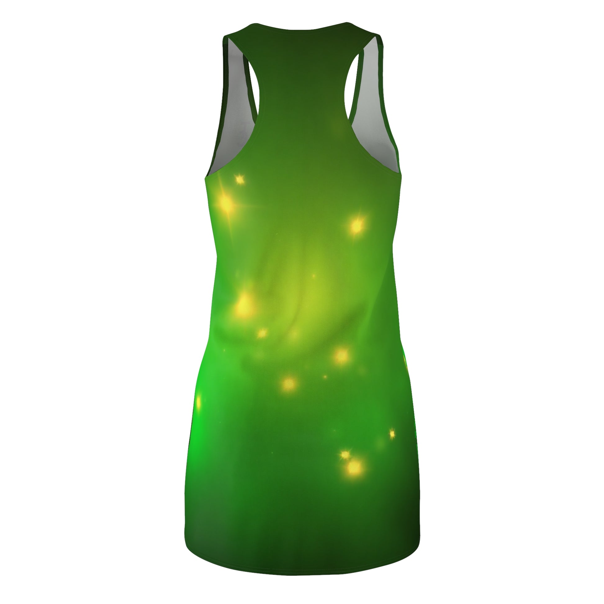 Vibrant Racerback Dress, Summer Dress, Festival Outfit, Casual Chic, Outdoor Wear, Activewear Dress - THE CATCH