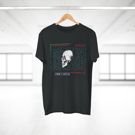 Limited Edition Skull Graphic Men's T-Shirt - The Catch Media Coverage