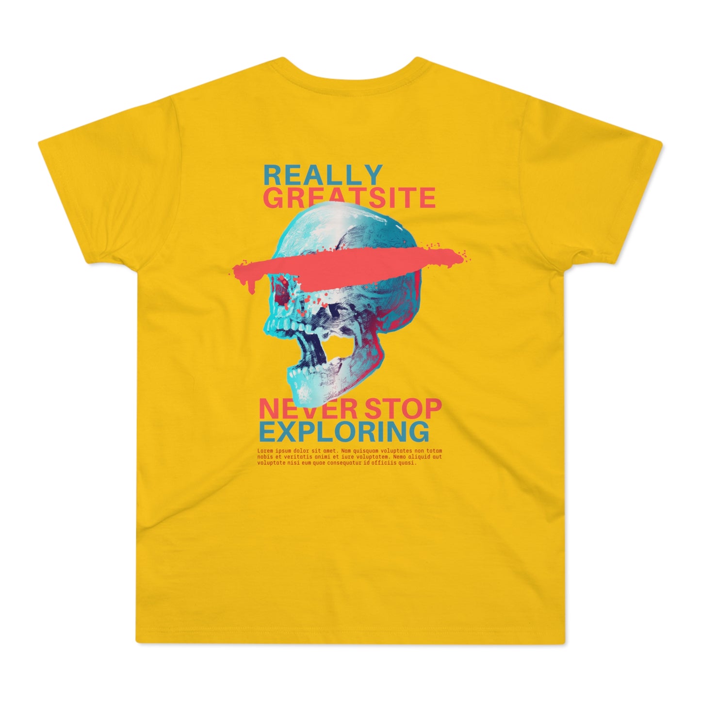 Exploratory Skull Graphic T-Shirt for Adventurers - THE CATCH