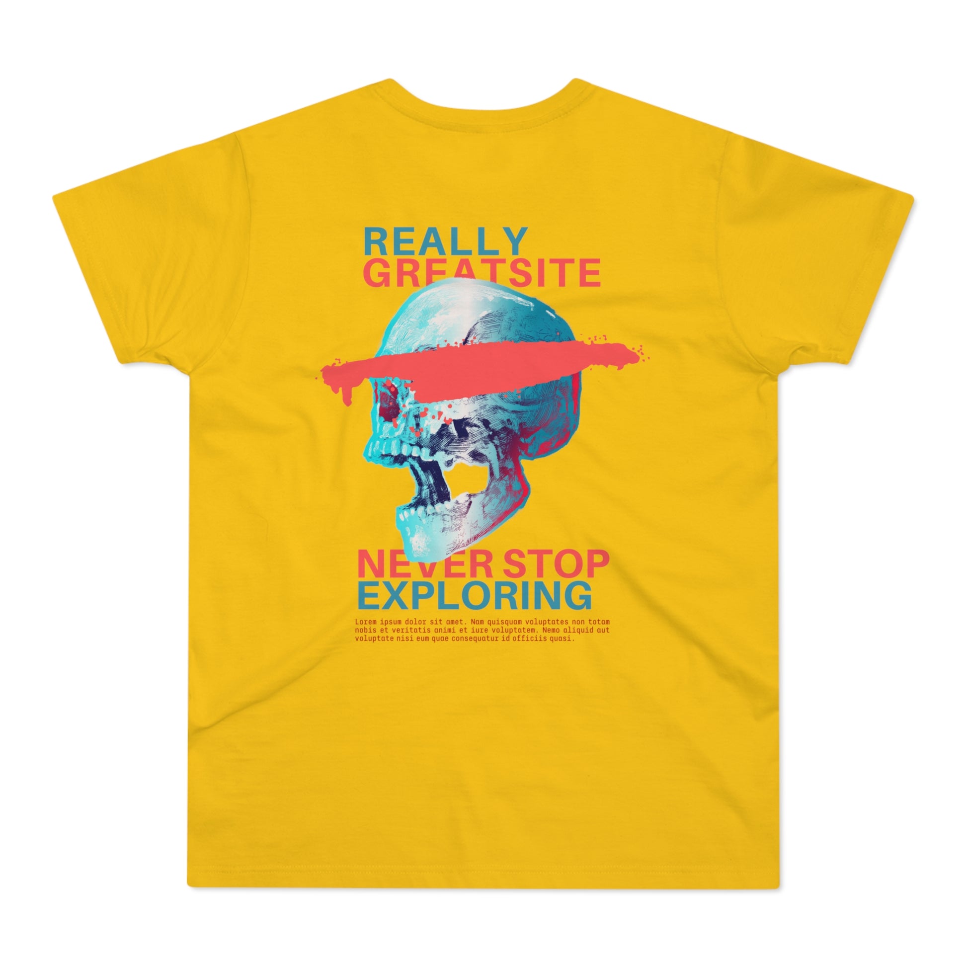 Exploratory Skull Graphic T-Shirt for Adventurers - THE CATCH