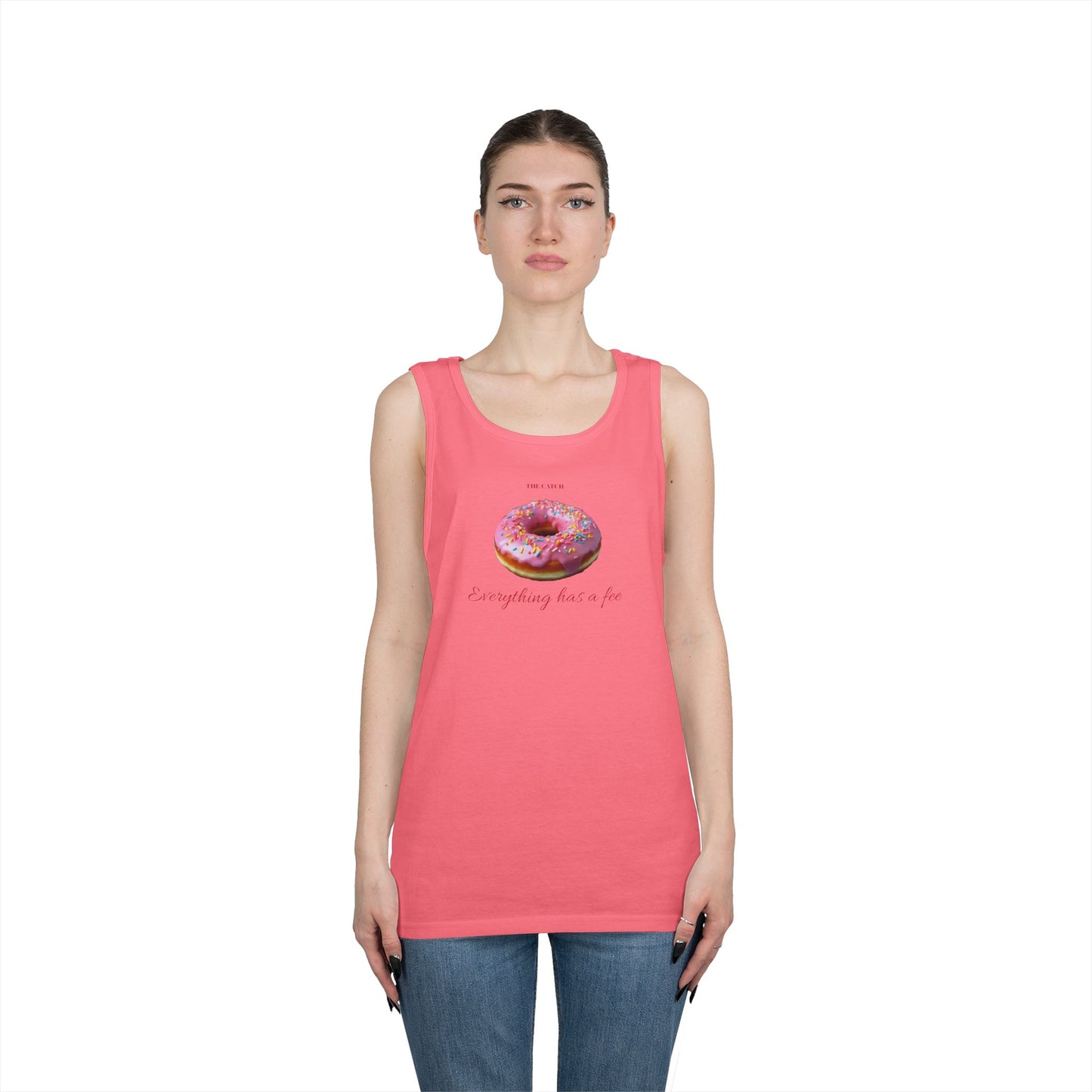 Woman's Heavy Cotton Tank Top - THE CATCH
